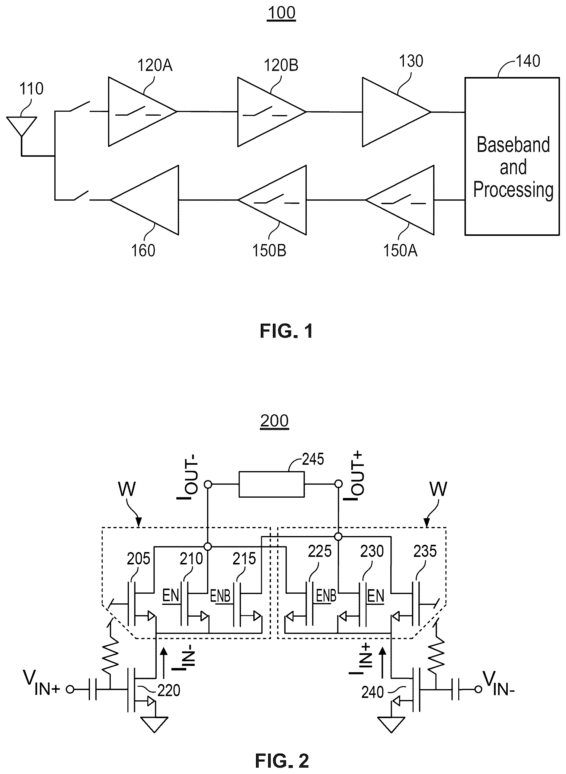 Patent US12615021 — High speed RF switch method employing differential current cancellation — Figure 1