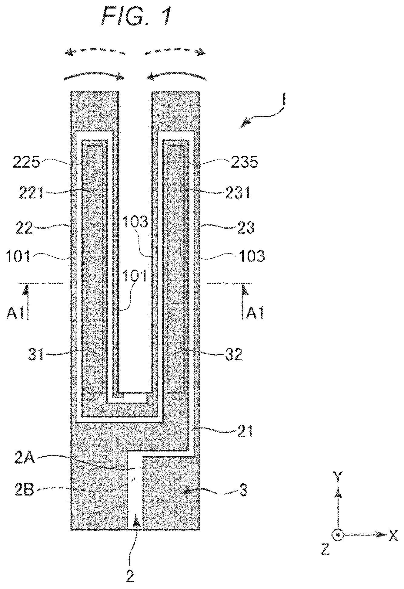 Patent US12615026 — Method for manufacturing vibration element — Figure 1