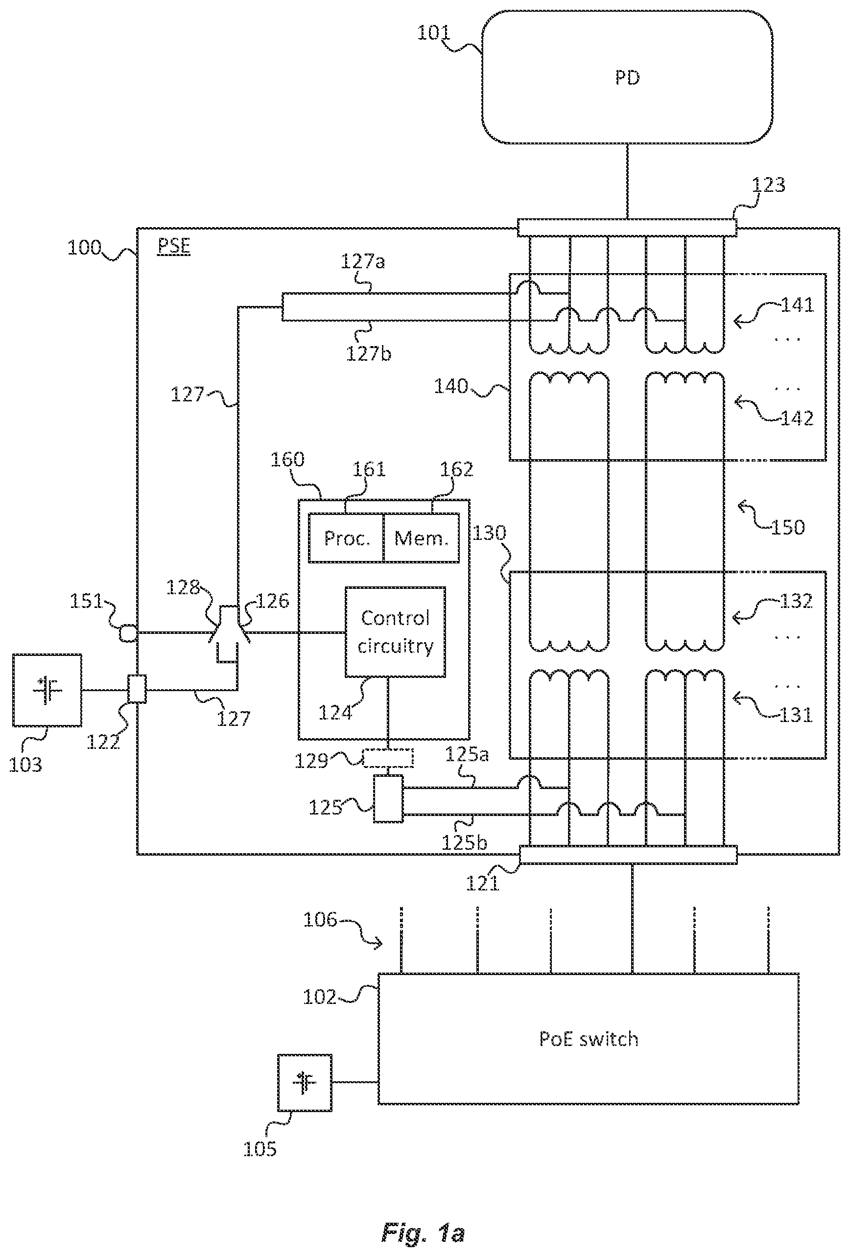 Patent US12615165 — Power sourcing equipment — Figure 1