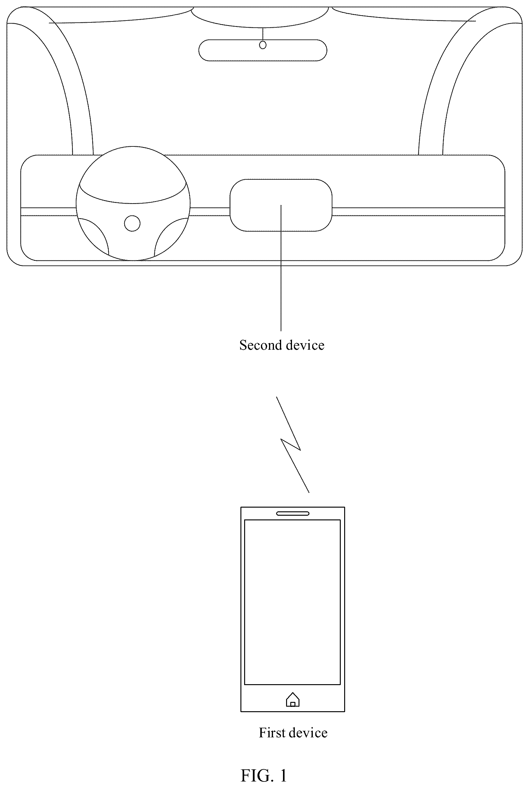 Patent US12615329 Figure 1 – Function conflict processing method and apparatus, electronic device, and readable storage medium