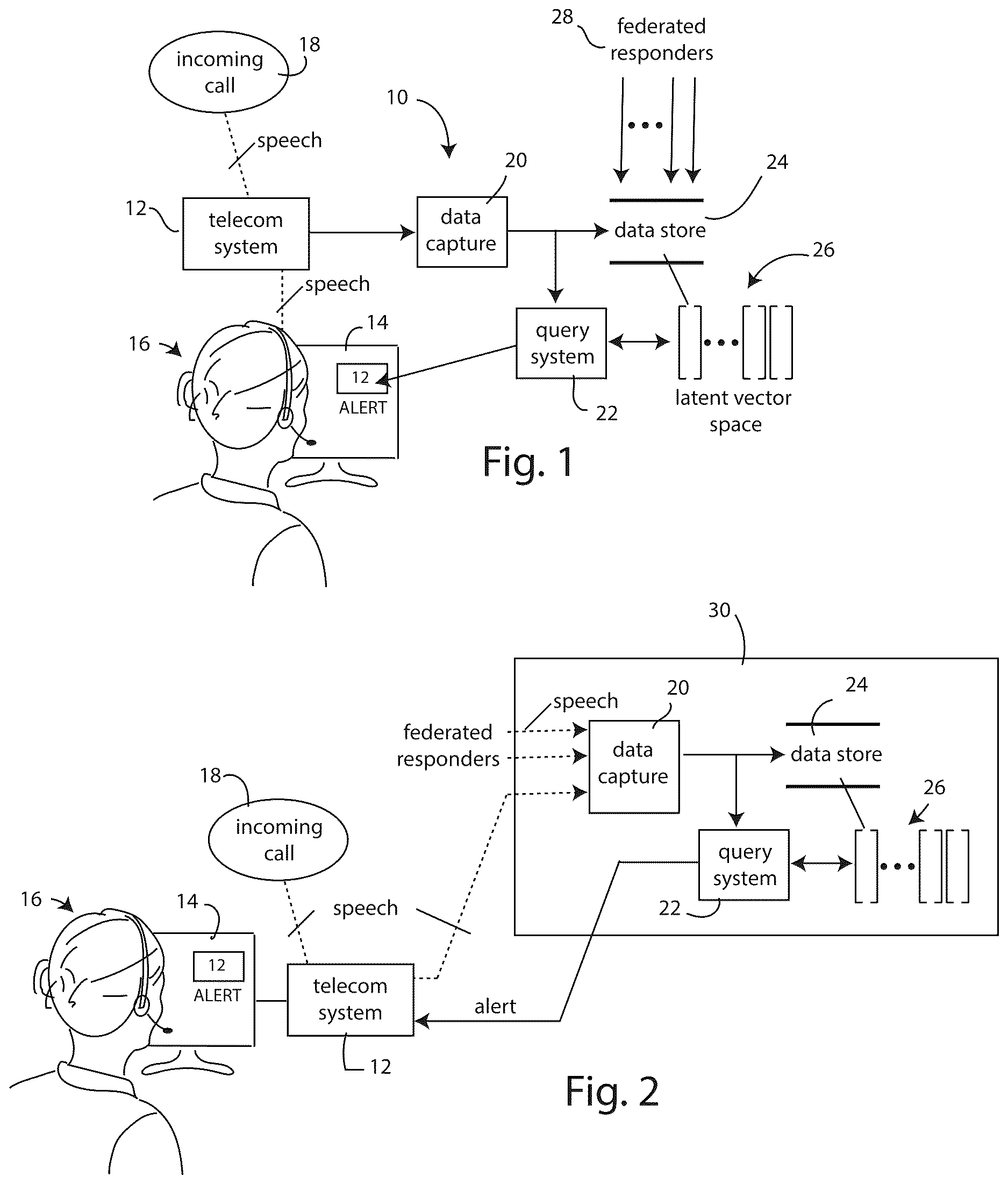 Patent US12615335 — Voice fingerprinting system for detecting hoax emergency reports — Figure 1