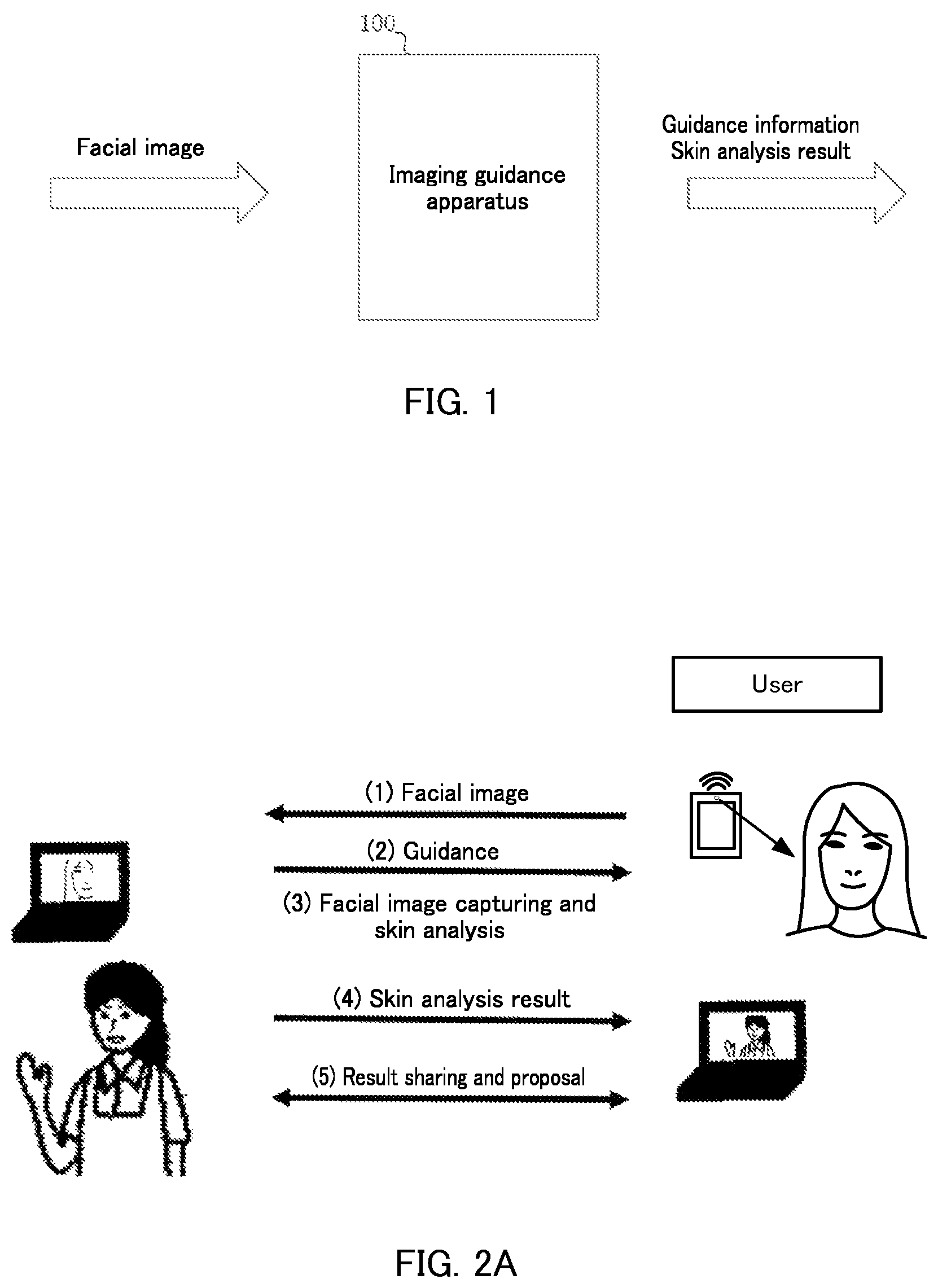 Patent US12615434 — Imaging guidance device, imaging guidance method, and program — Figure 1