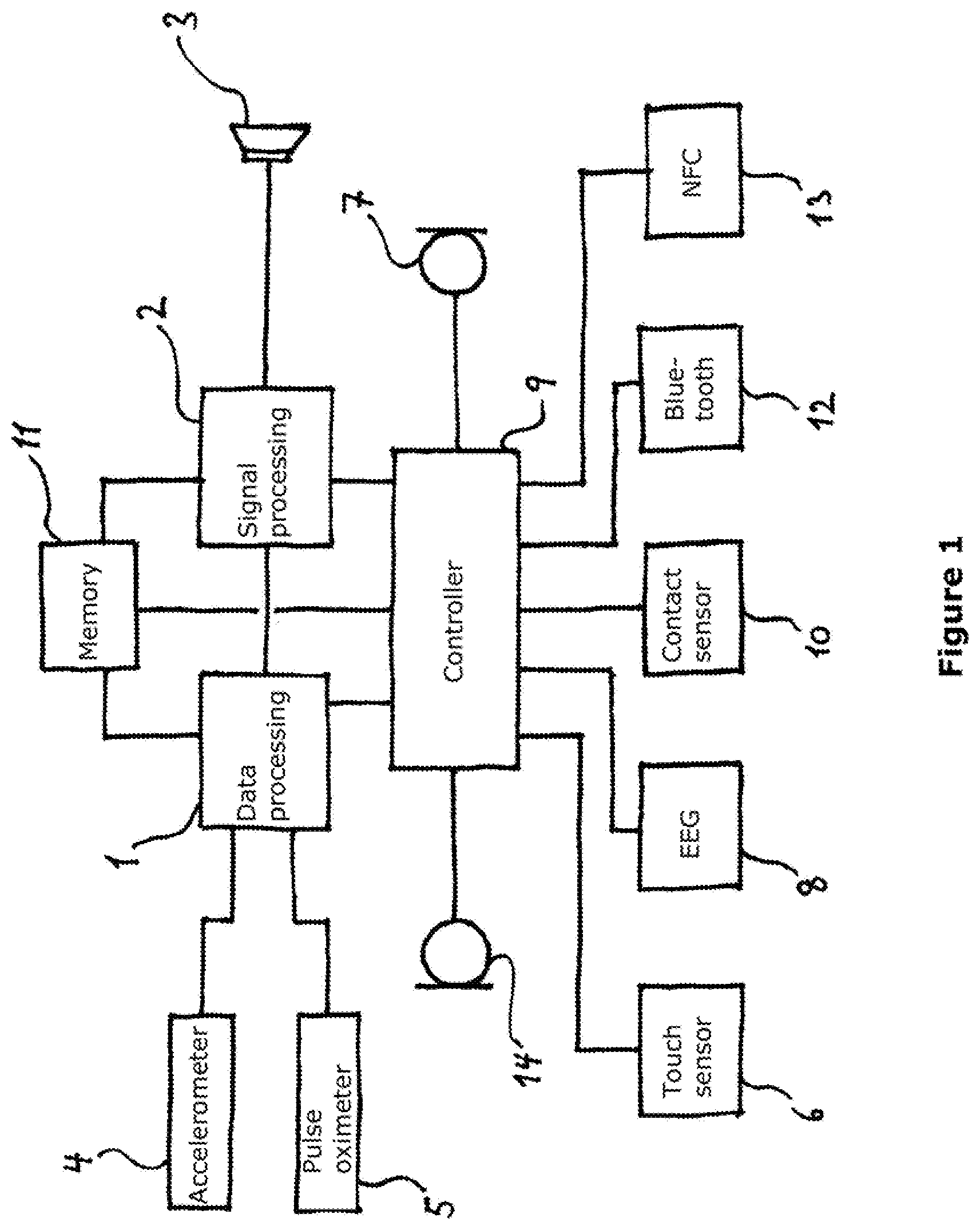 Patent US12615470 — Stand-alone multifunctional earphone for sports activities — Figure 1