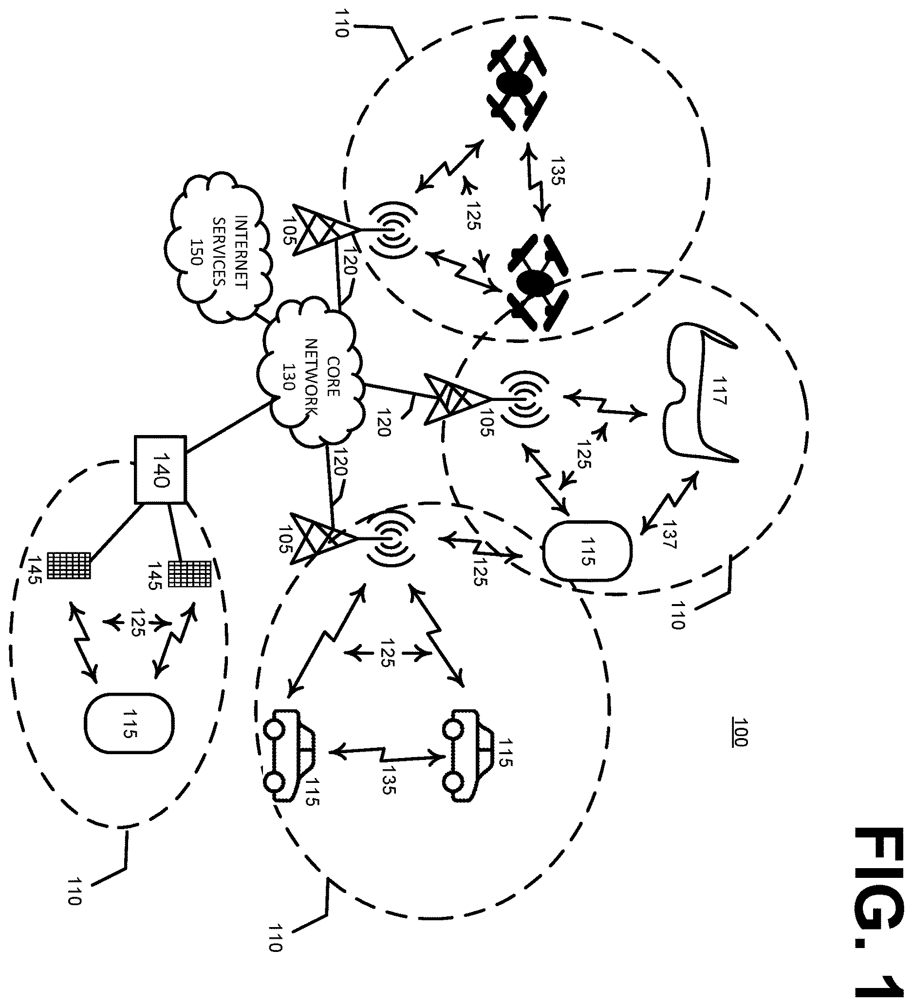 Patent US12615545 — Adaptive buffer status reporting — Figure 1