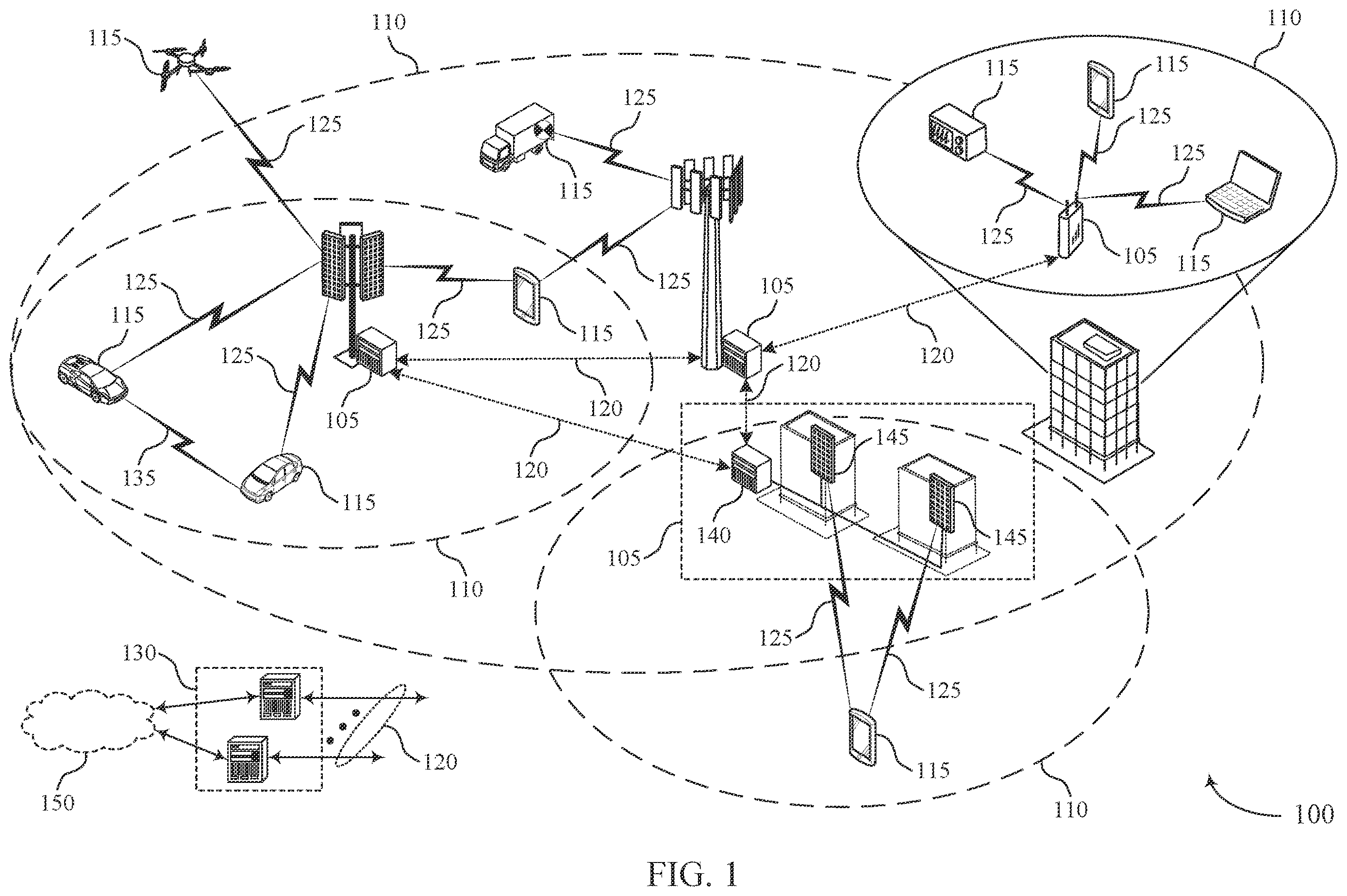 Patent US12615675 — Information sharing between sidelink devices — Figure 1