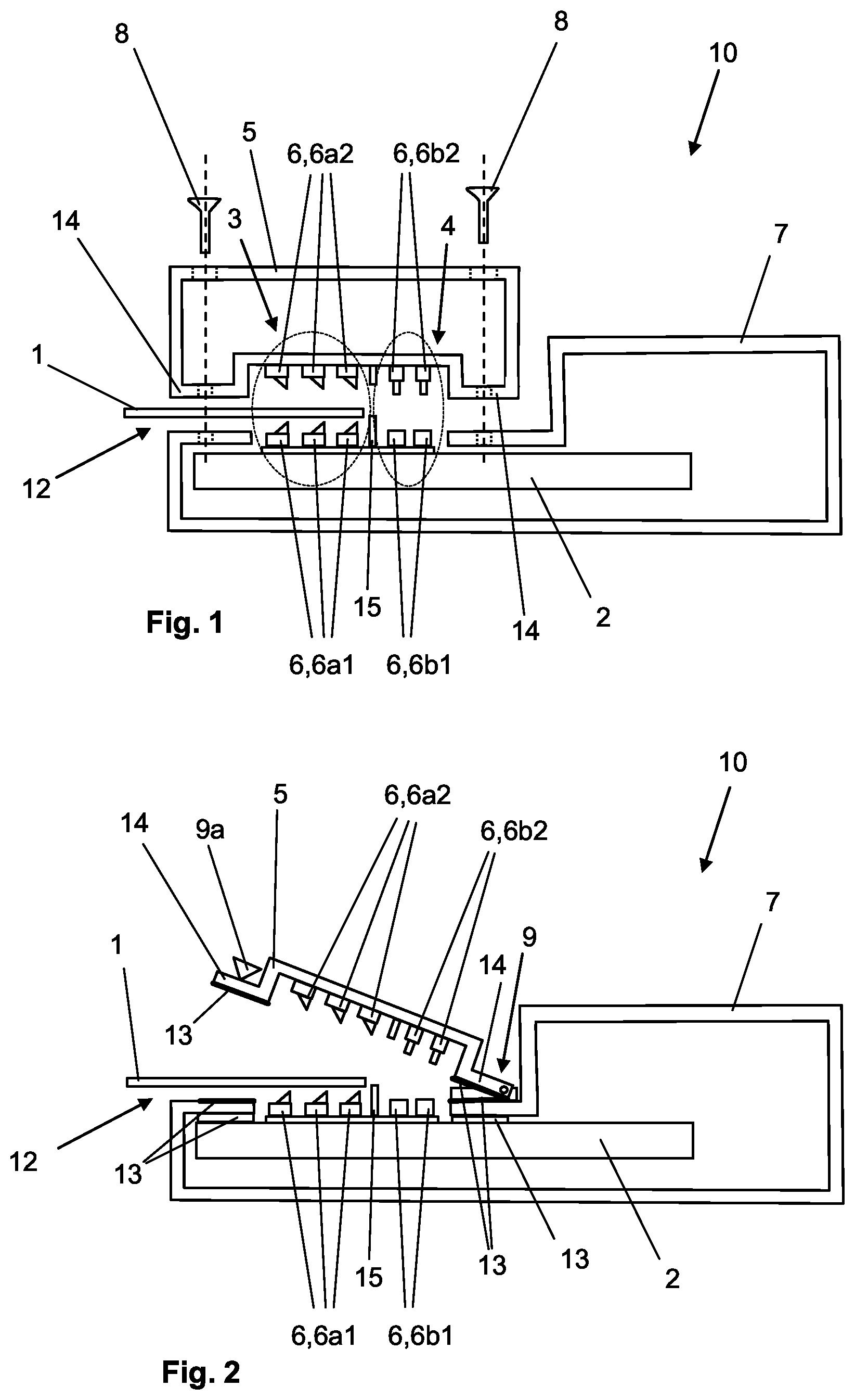 Patent US12615715 — Connection interface for connecting a flexible printed circuit board — Figure 1