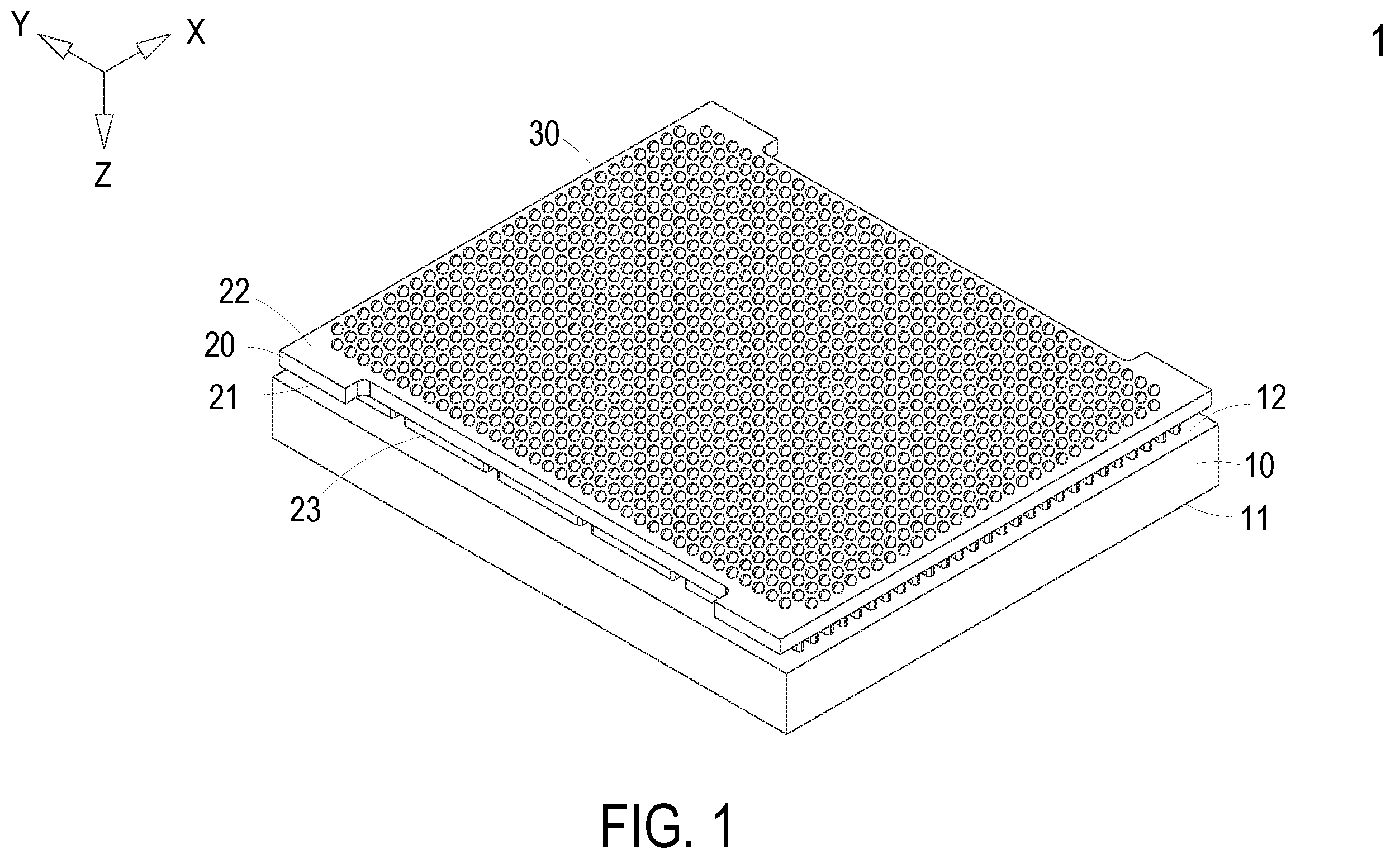 Patent US12615720 — Assembling method of electronic module — Figure 1