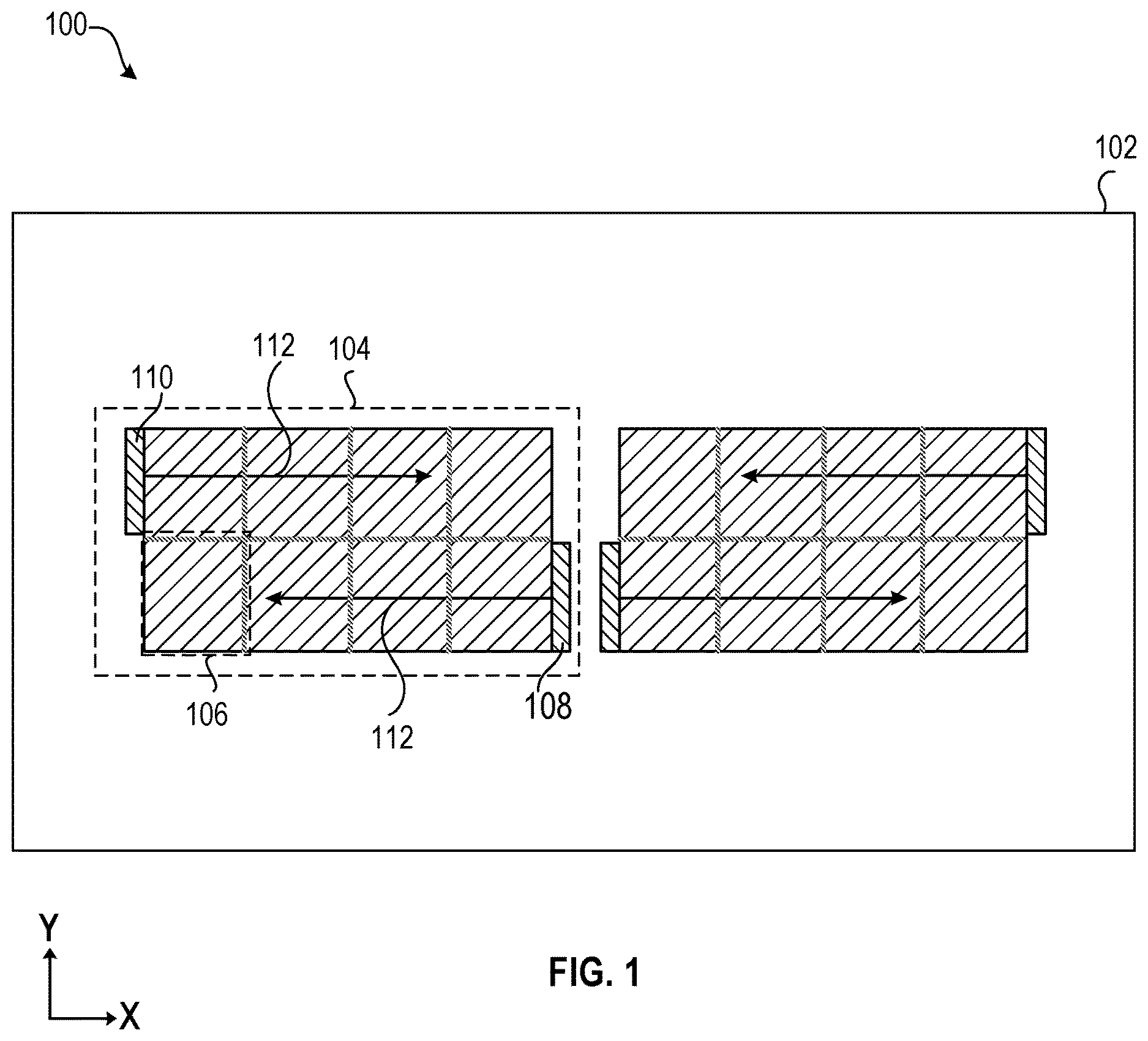 Patent US12615773 — Three-dimensional NAND memory device with reduced resistance-capacitance delay — Figure 1