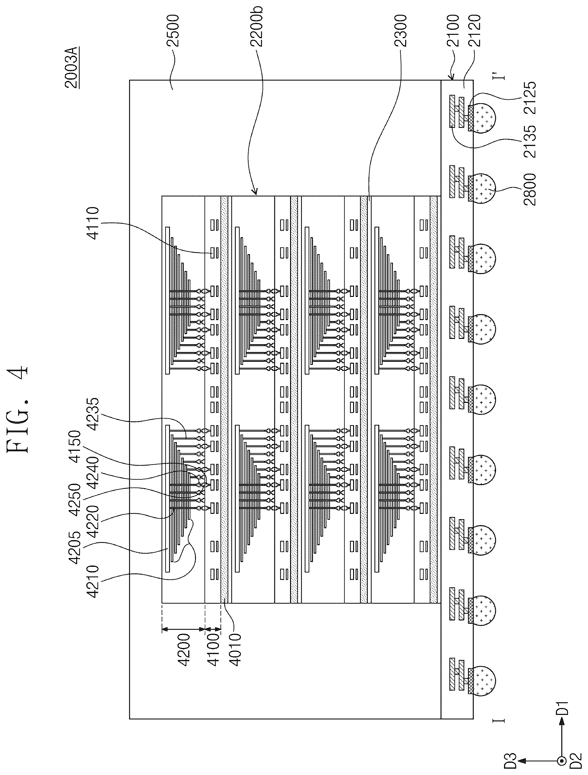Patent US12615781 Figure 4 – Semiconductor device and electronic system the same
