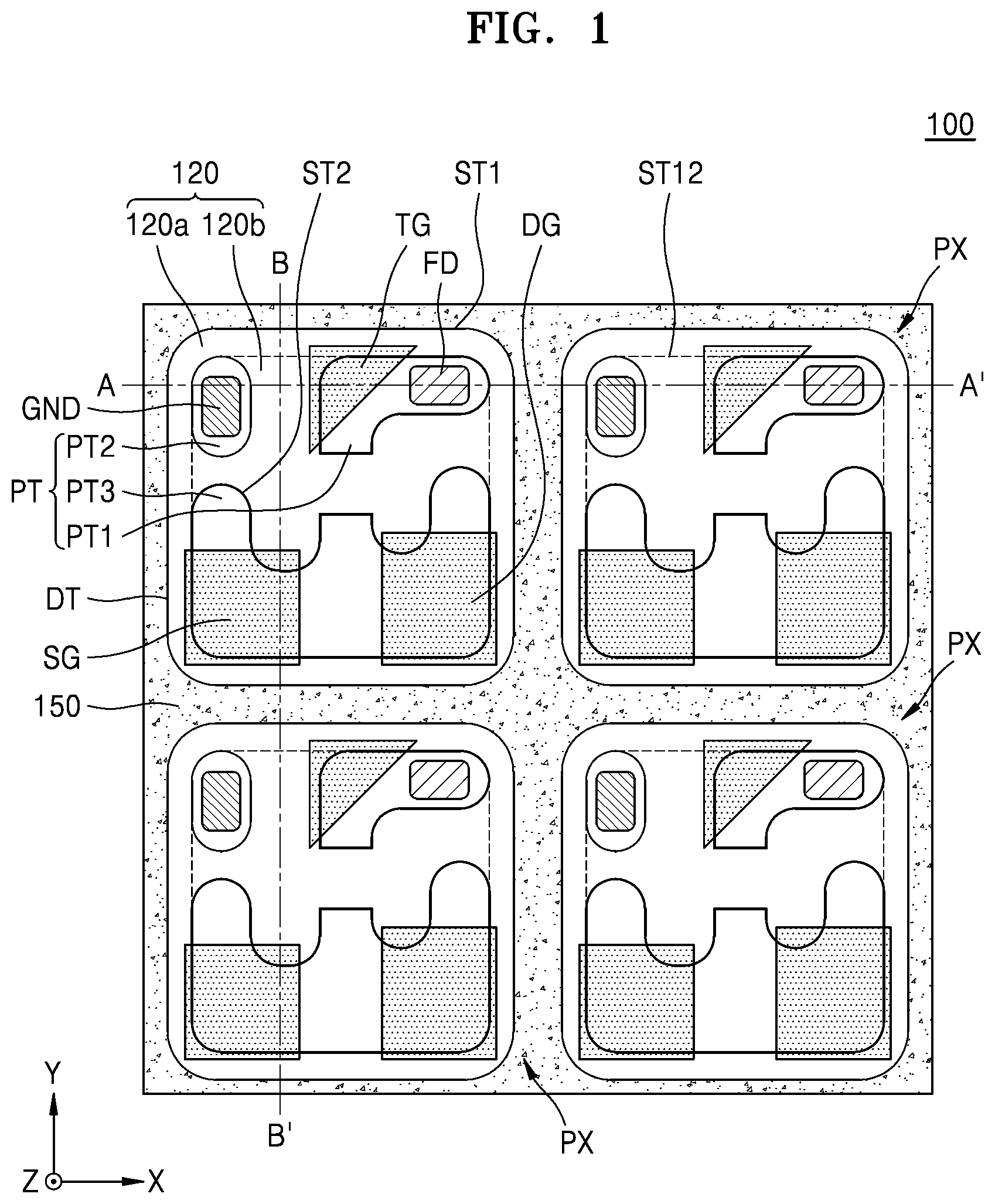 Patent US12615869 — Image sensor — Figure 1