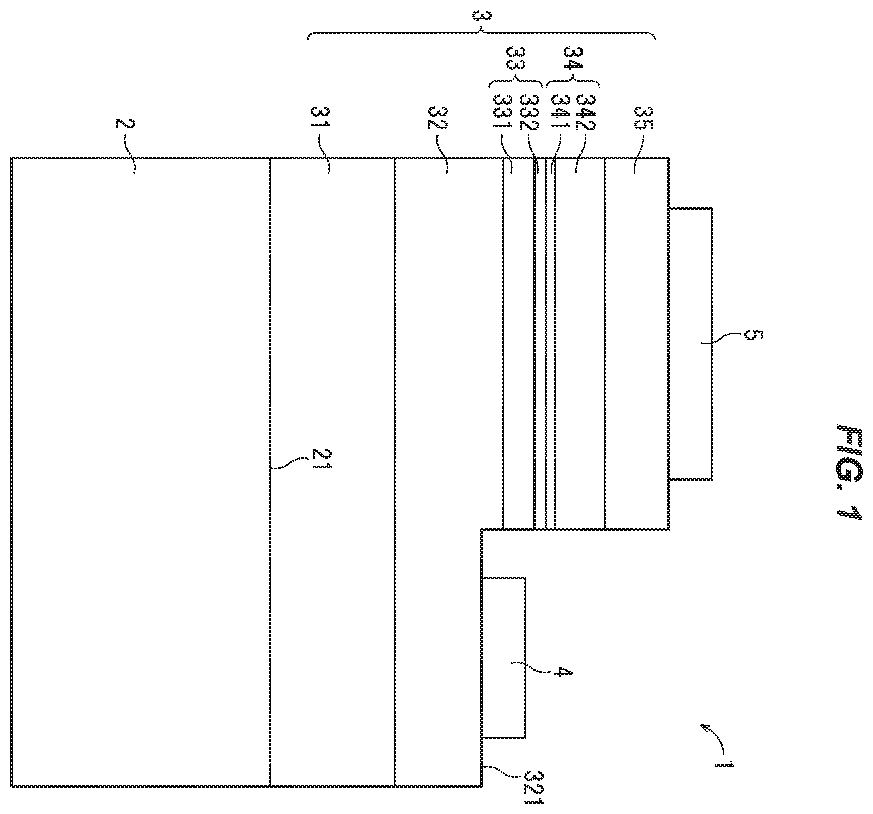 Patent US12615884 Figure 1 – Nitride semiconductor light-emitting element