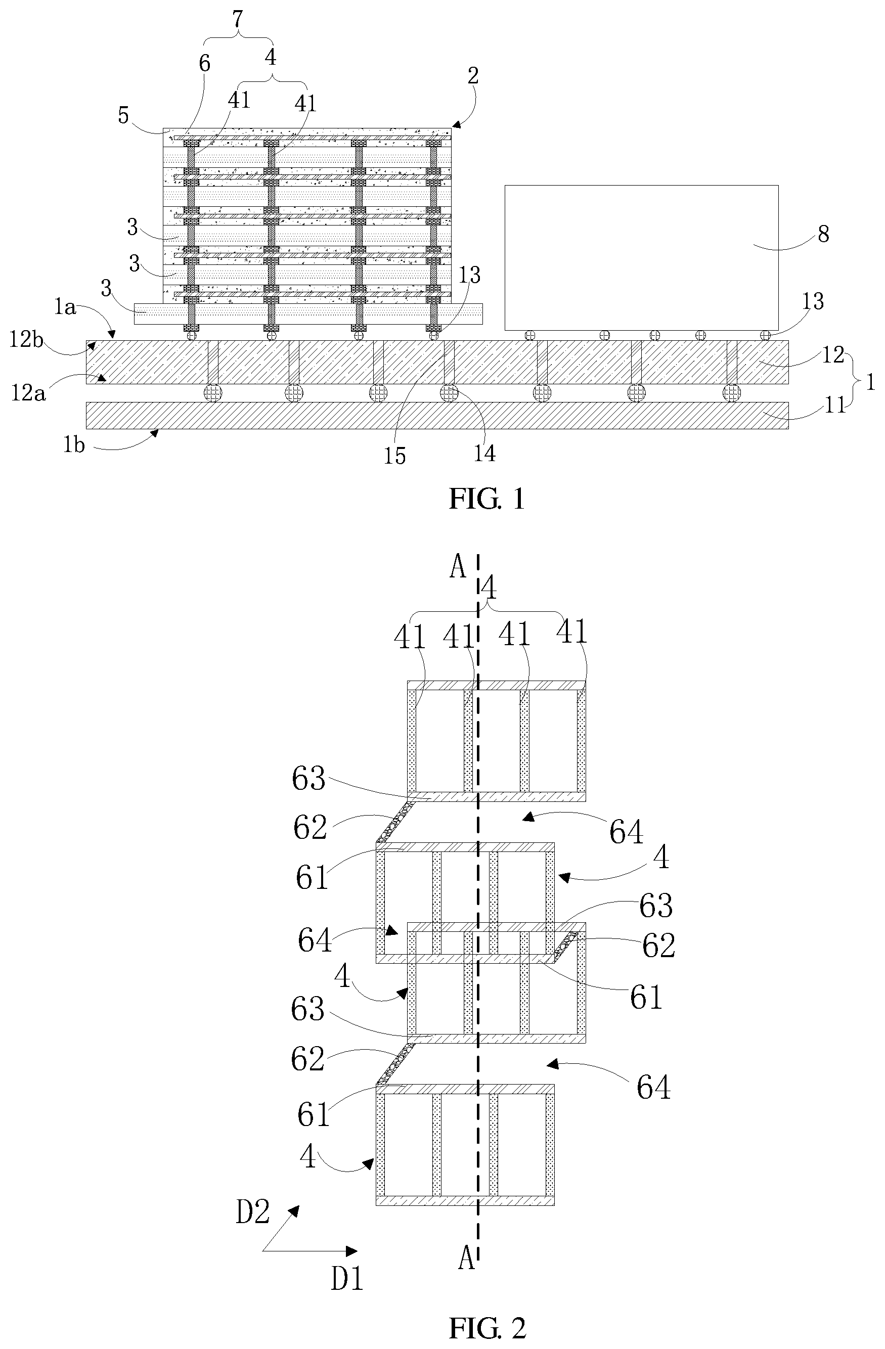 Patent US12616024 Figure 1 – Semiconductor package structure