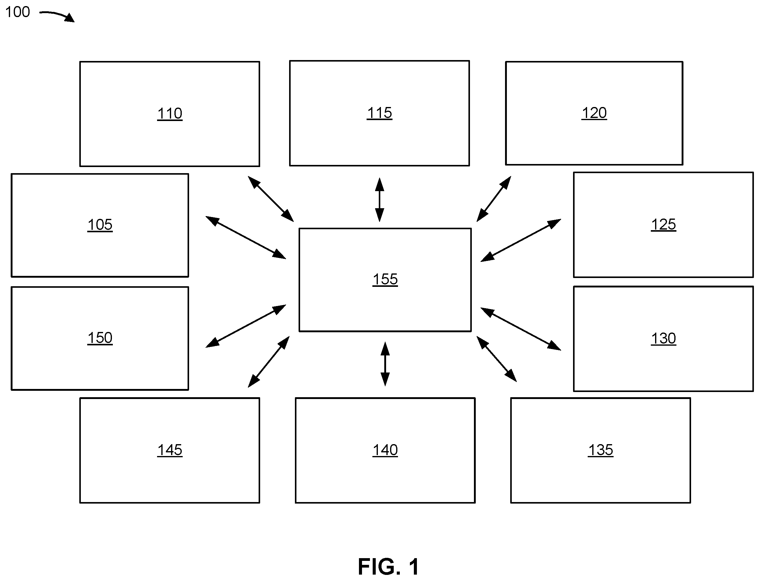 Patent US12616027 — Semiconductor package structures and methods of forming the same — Figure 1