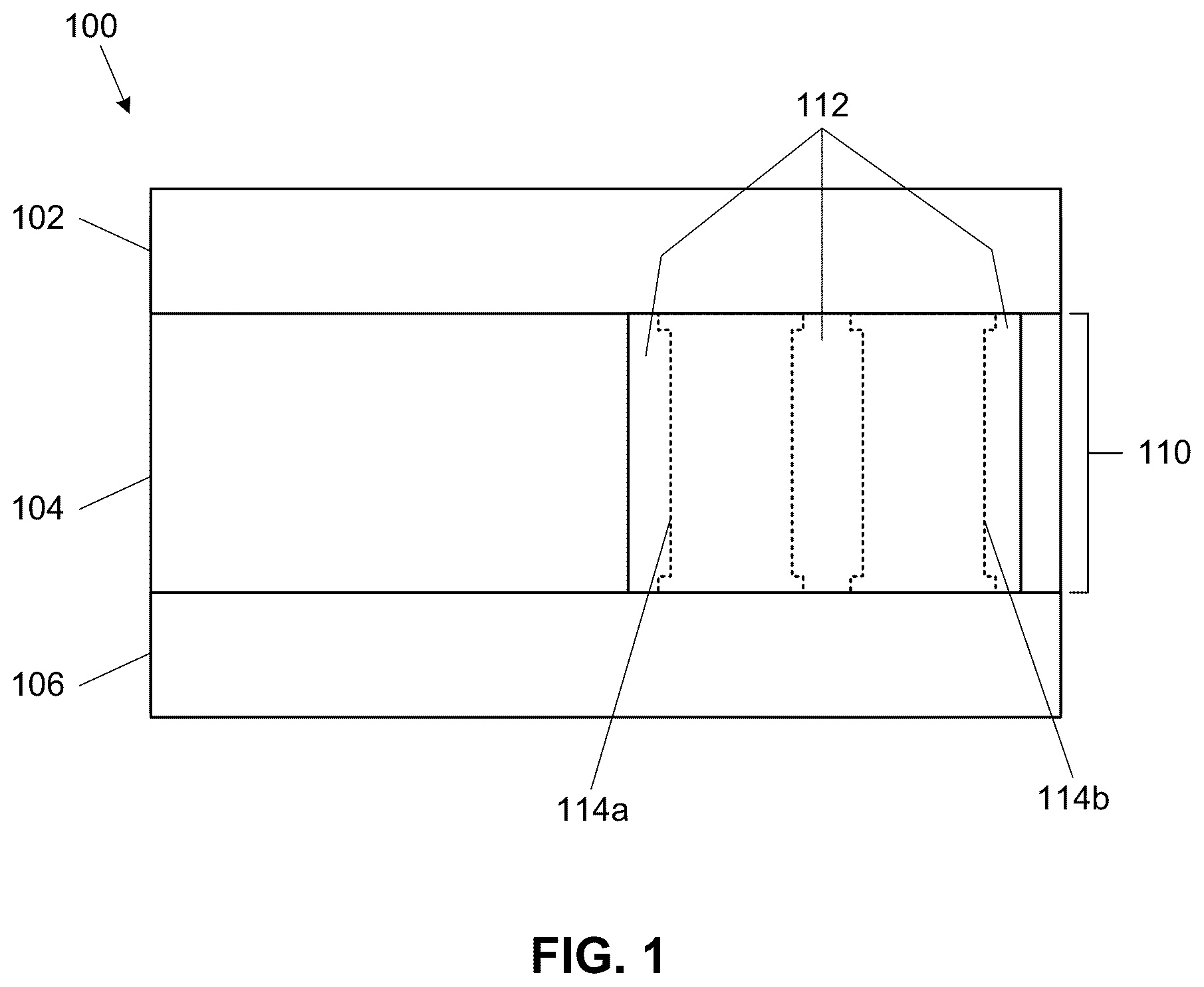 Patent US12616031 Figure 1 – Electromagnetic shielding structure