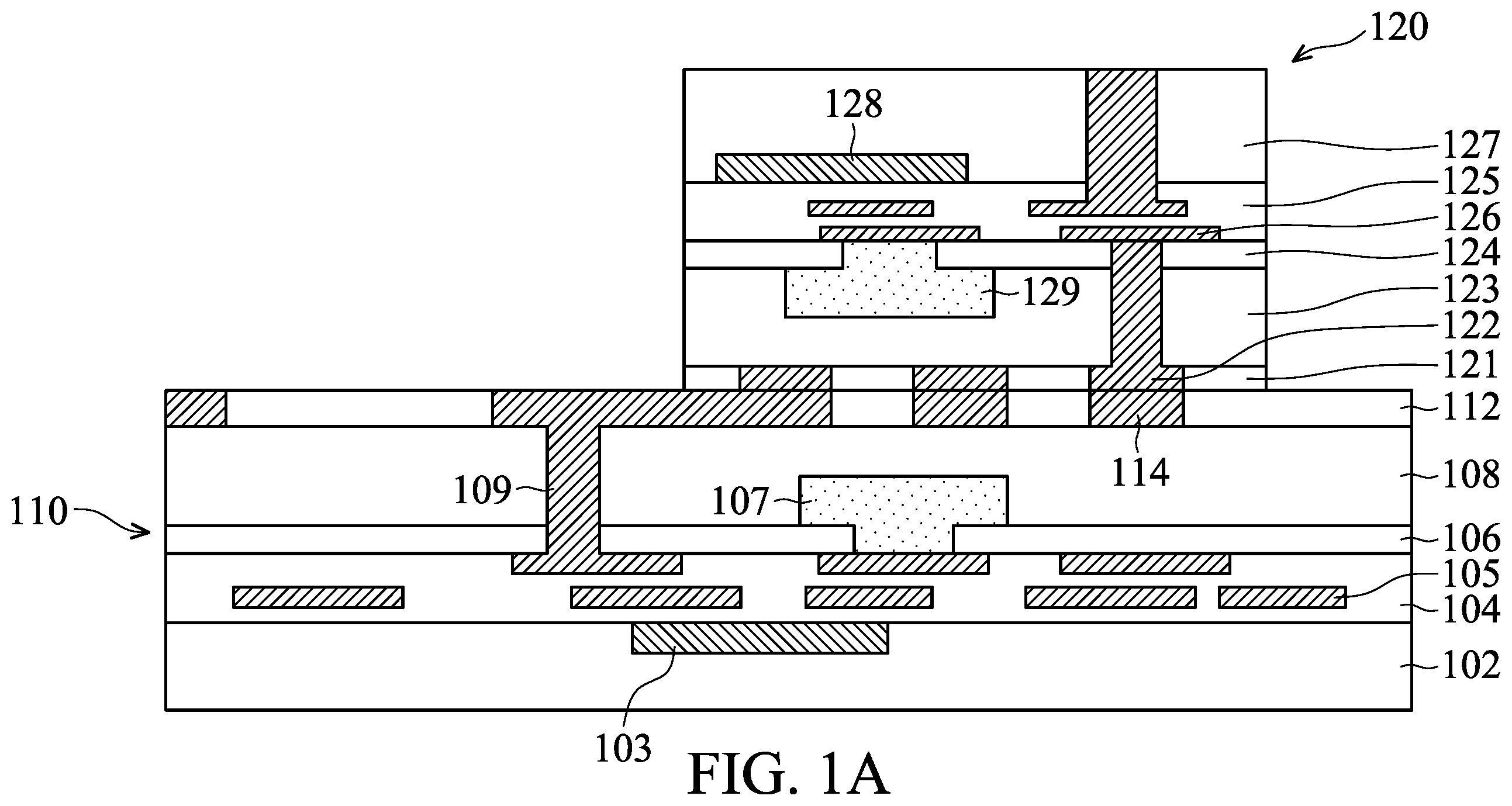 Patent US12616041 — Semiconductor and method for forming the same — Figure 1