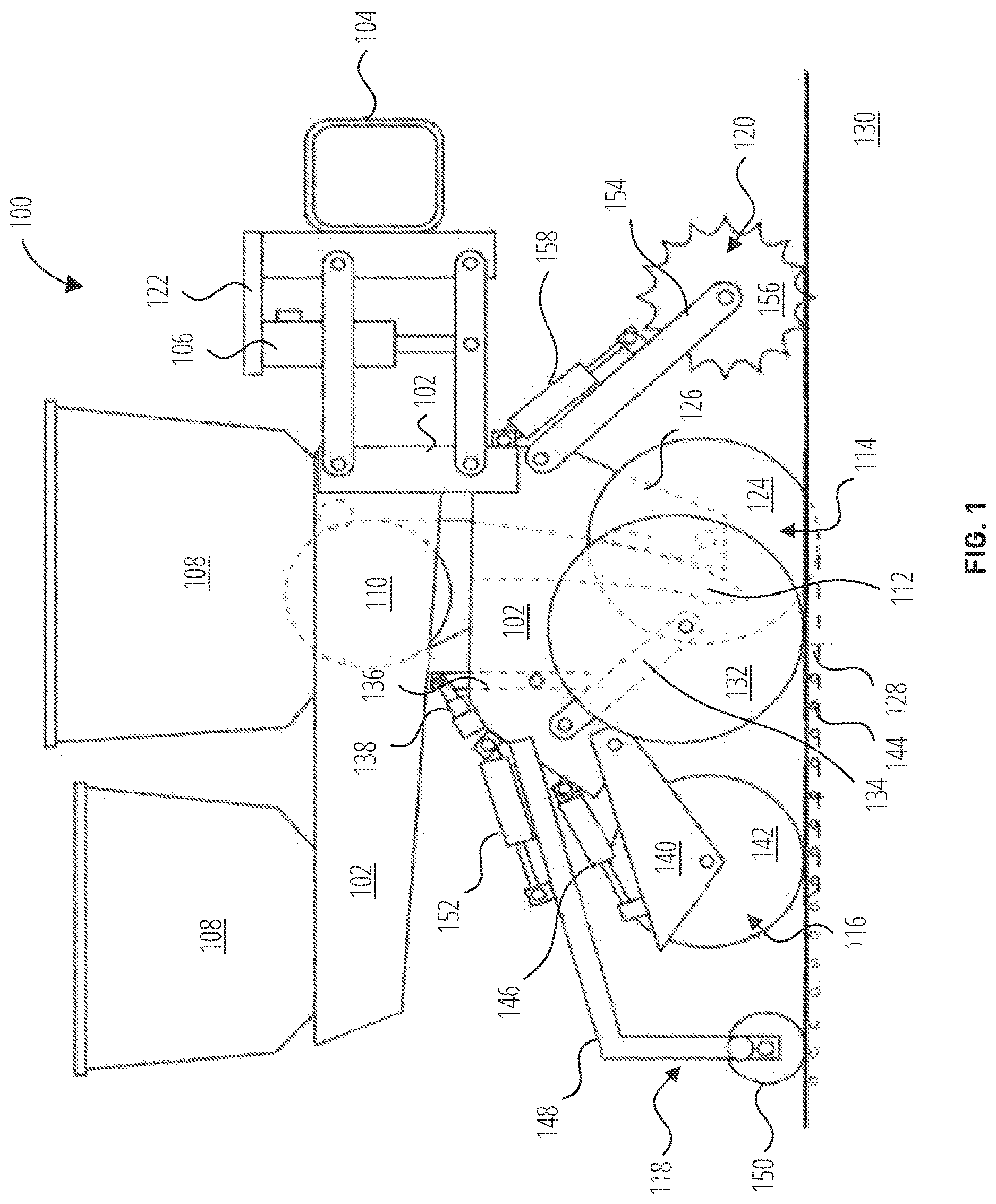 Patent US12616078 — Agricultural implements and methods of planting — Figure 1