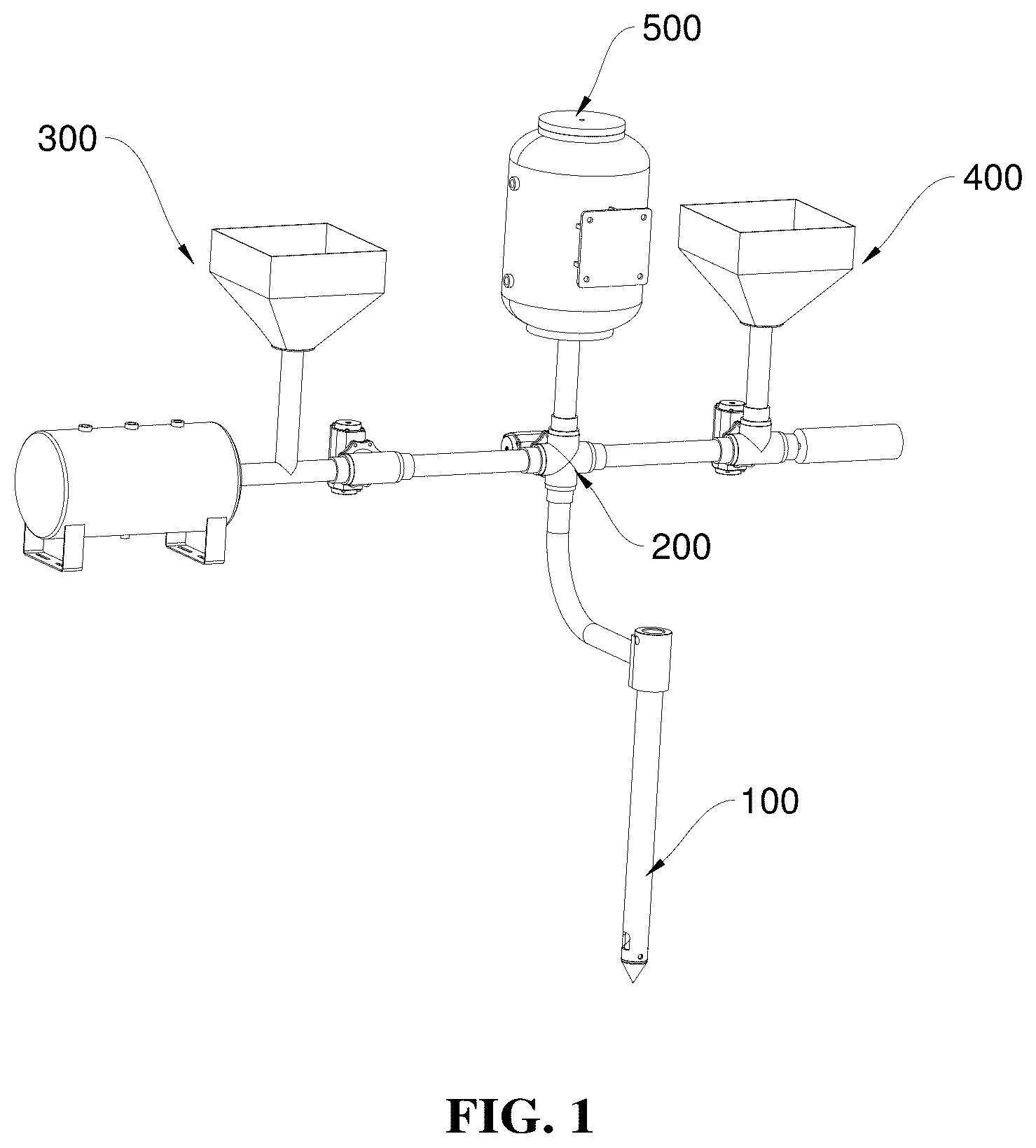 Patent US12616084 — Air-material mixing and spraying actuator with an application method thereof — Figure 1
