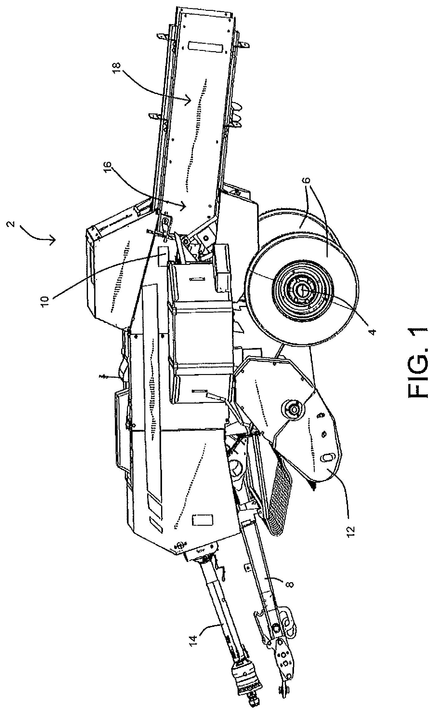 Patent US12616100 — Ejection chute for an agricultural baler — Figure 1