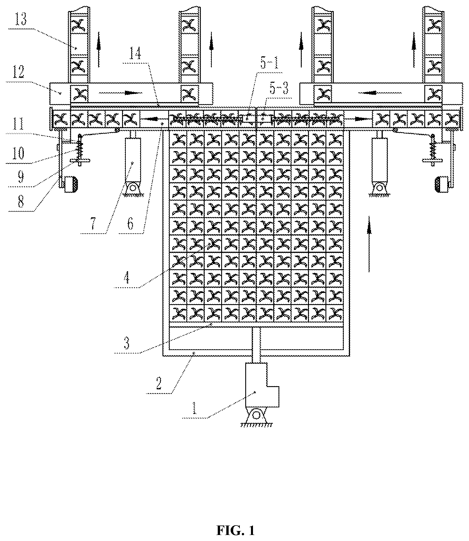 Patent US12616103 — Automatic seedling taking and separation system for substrate block seedlings — Figure 1