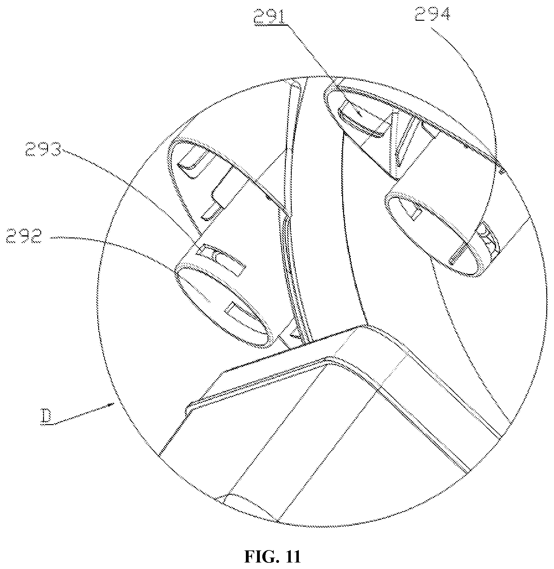 Patent US12616163 Figure 11 – Pet toilet