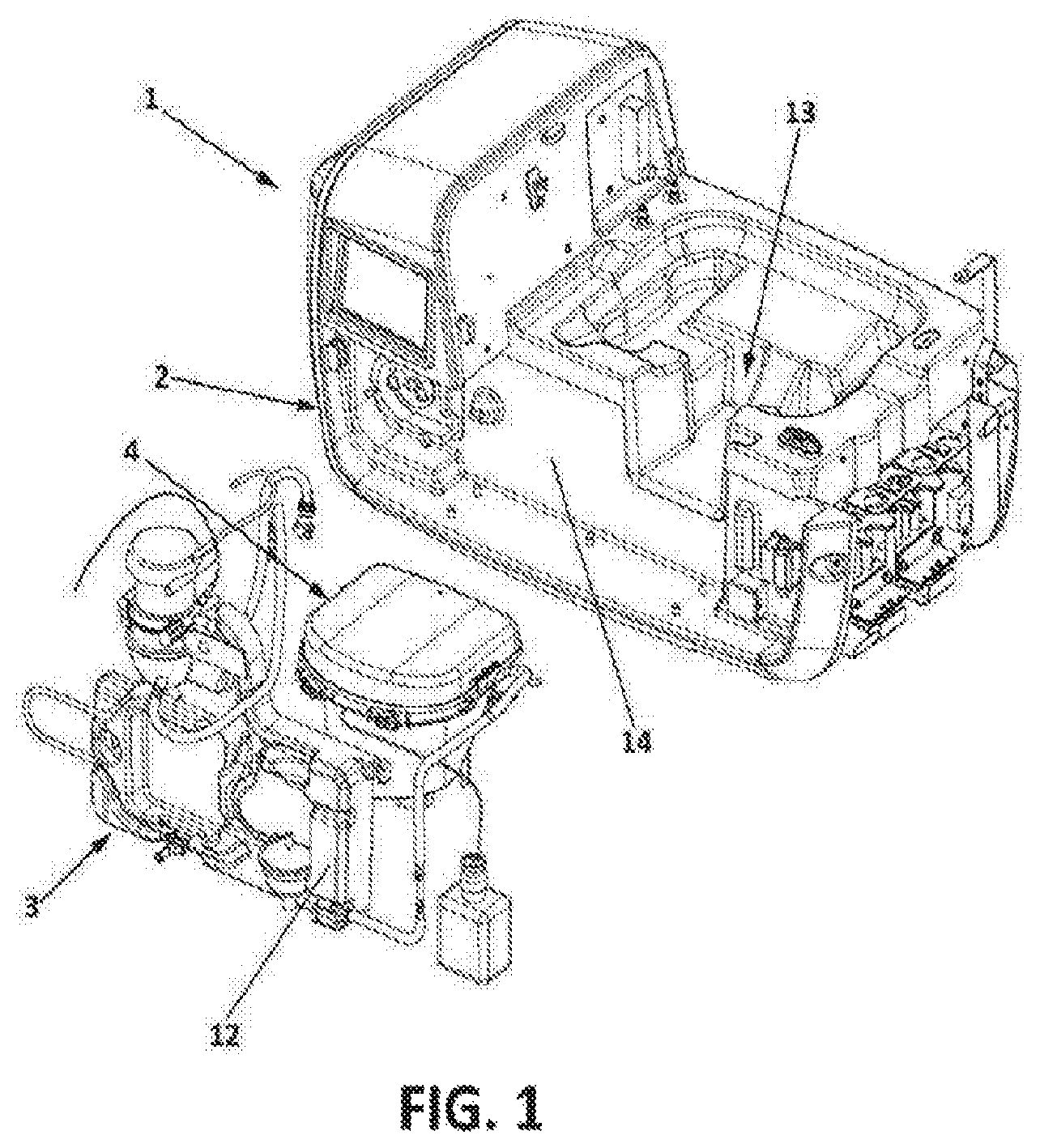 Patent US12616194 Figure 1 – Normothermic perfusion device suitable for maintaining a liver or a kidney in optimal physiological conditions