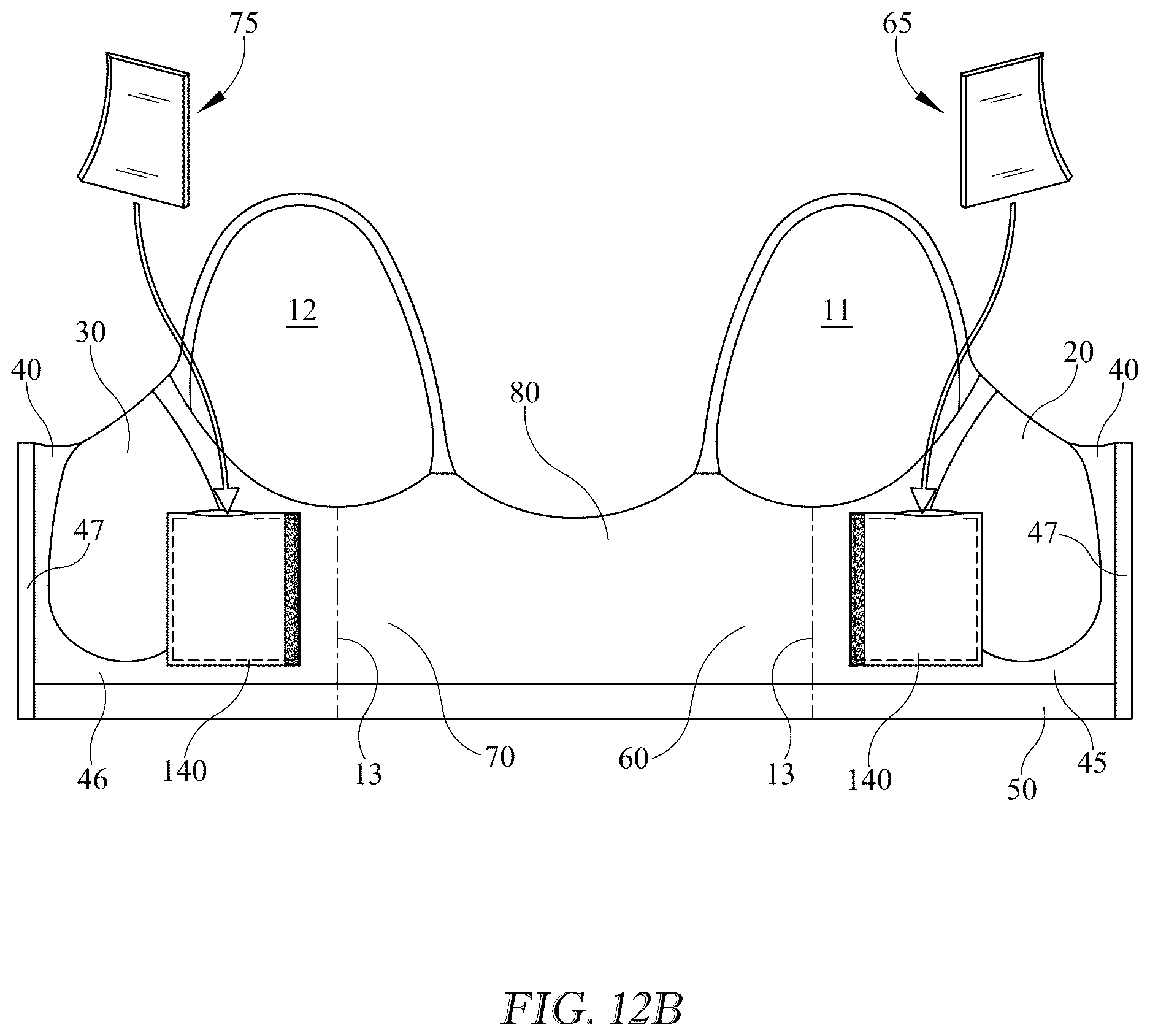 Patent US12616256 Figure 15 – Breast support garment