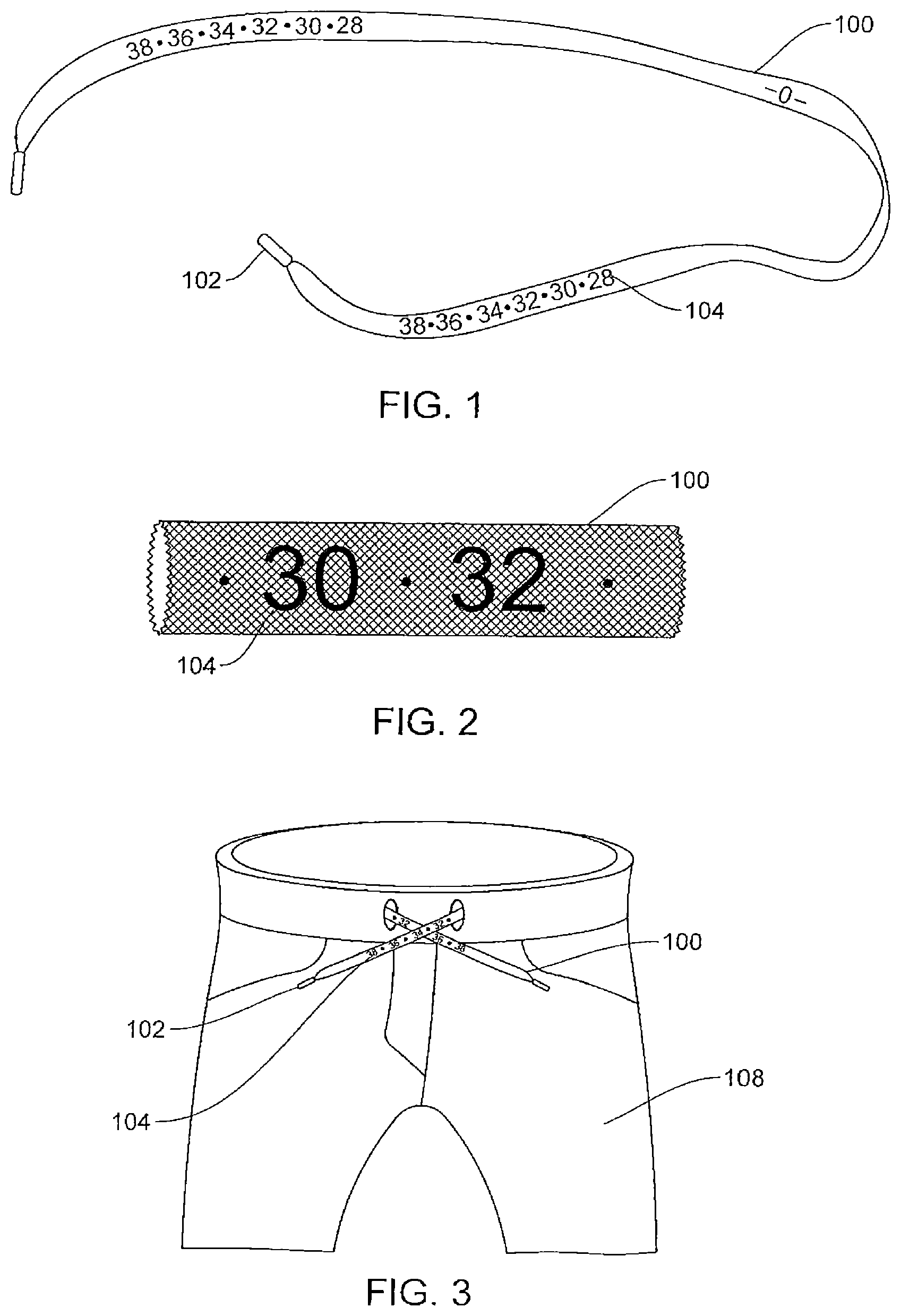 Patent US12616261 — Drawstring that measures user — Figure 1