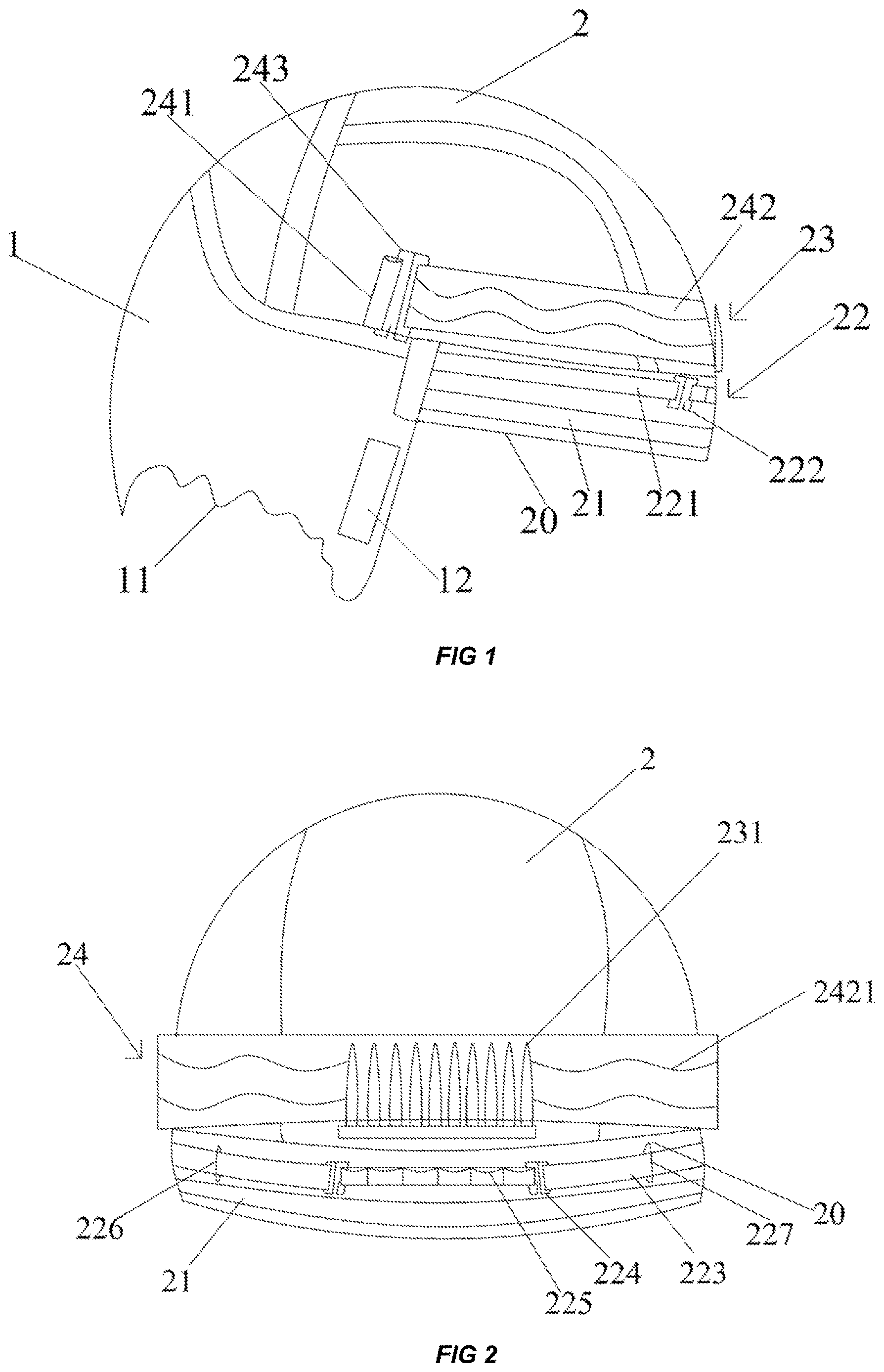 Patent US12616262 — Wig and wearing method thereof — Figure 1