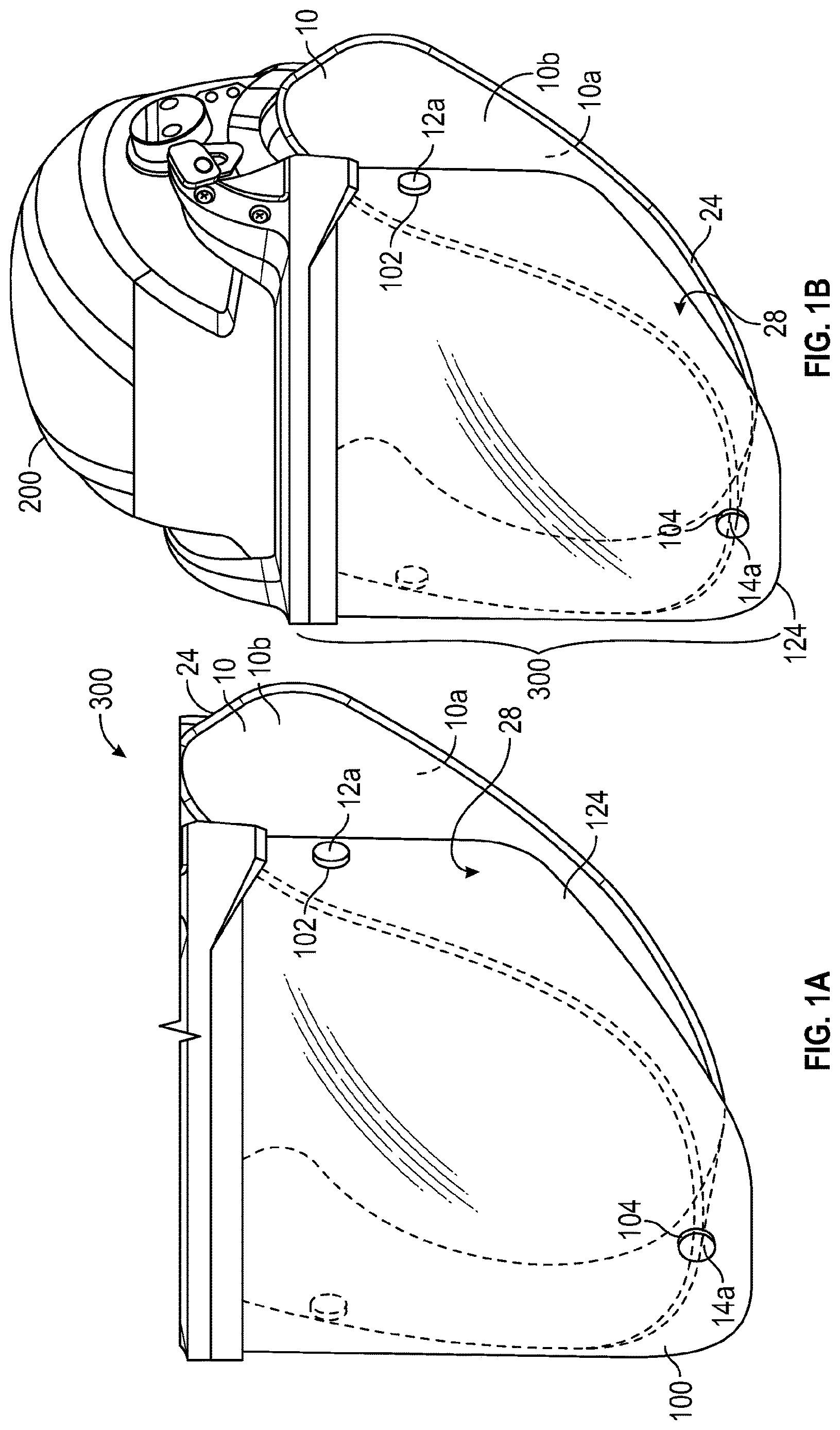 Patent US12616268 — Chin protector, assembly and kit of parts therewith and method of retrofitting a chin protector — Figure 1