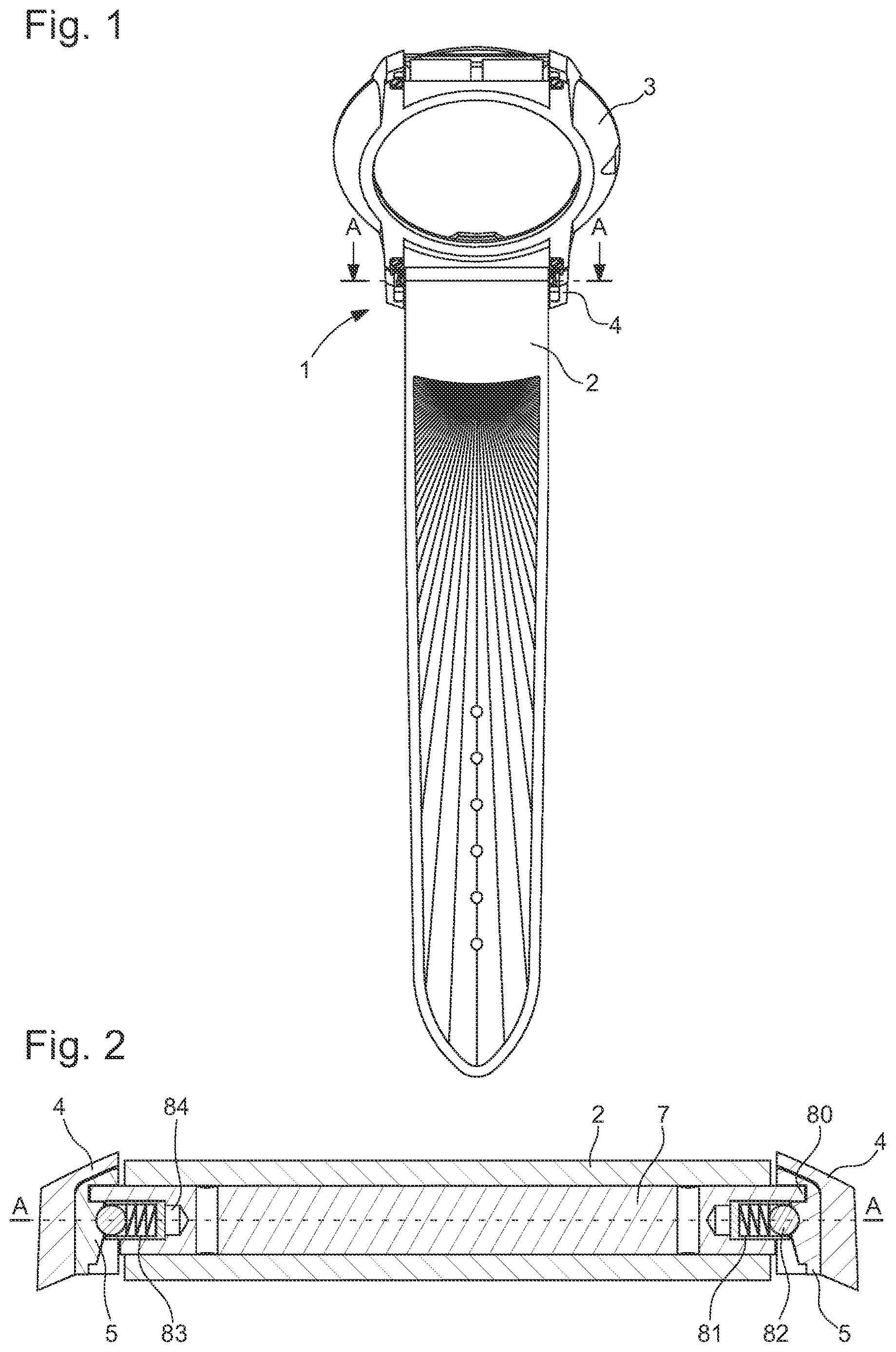 Patent US12616281 Figure 1 – Bracelet fastening device