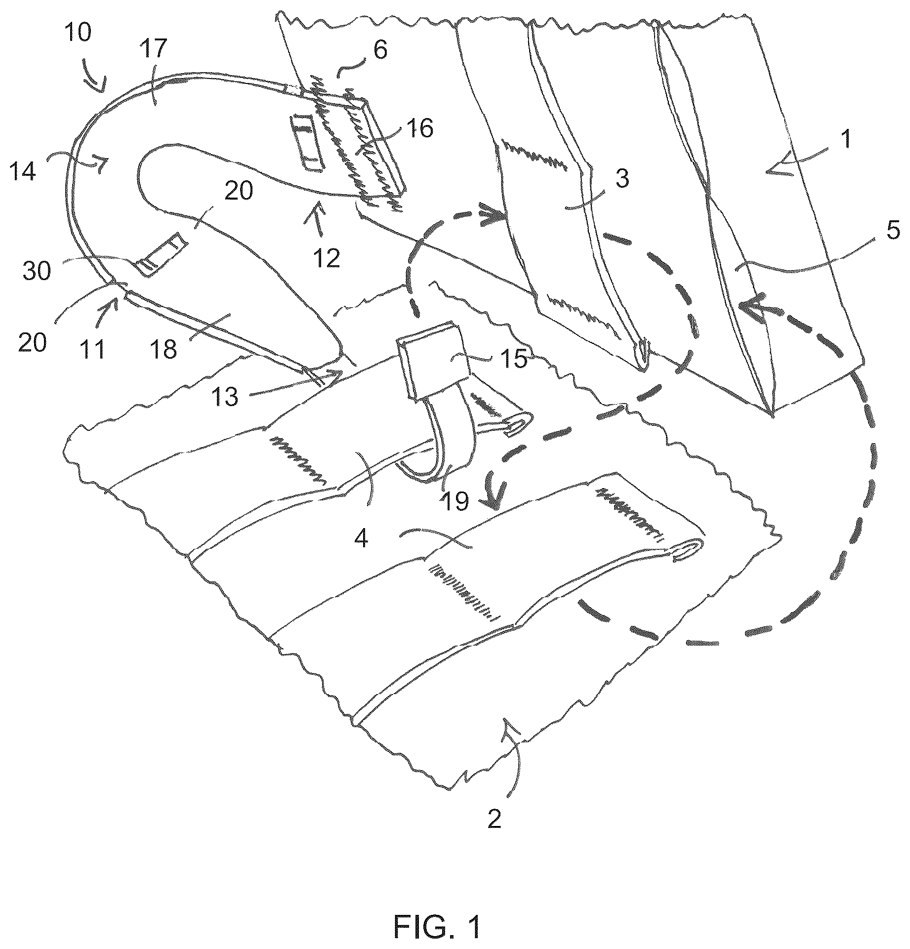 Patent US12616294 — Component of a carrier system — Figure 1