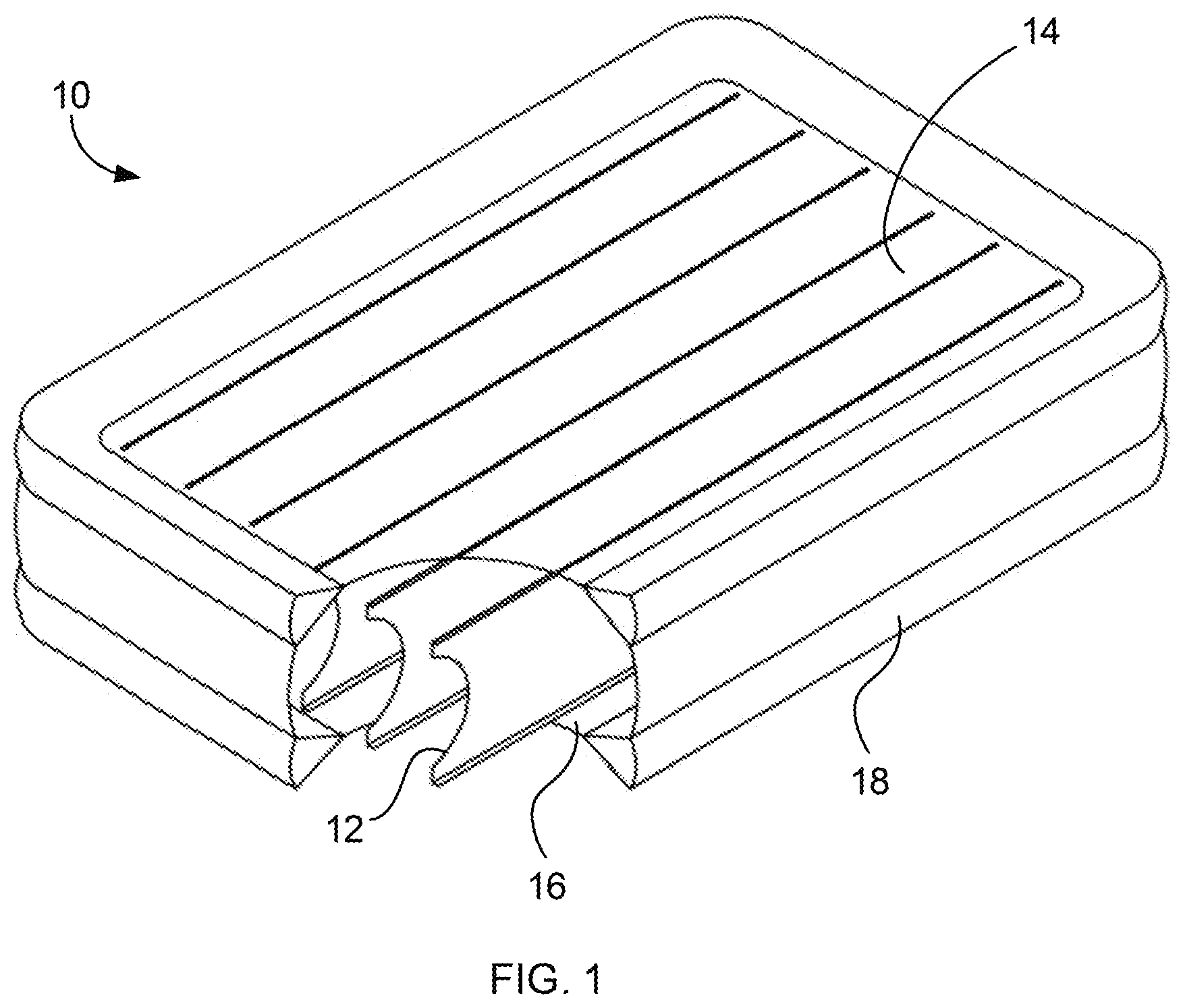 Patent US12616312 — Inflatable product, and manufacturing apparatus and manufacturing method therefor — Figure 1