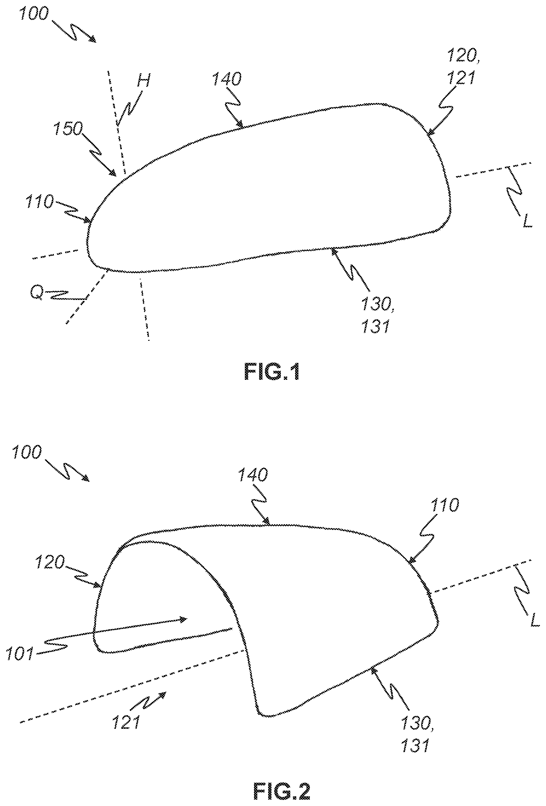 Patent US12616319 — Dimensionally stable hollow article and method for storing at least one hosiery item — Figure 1