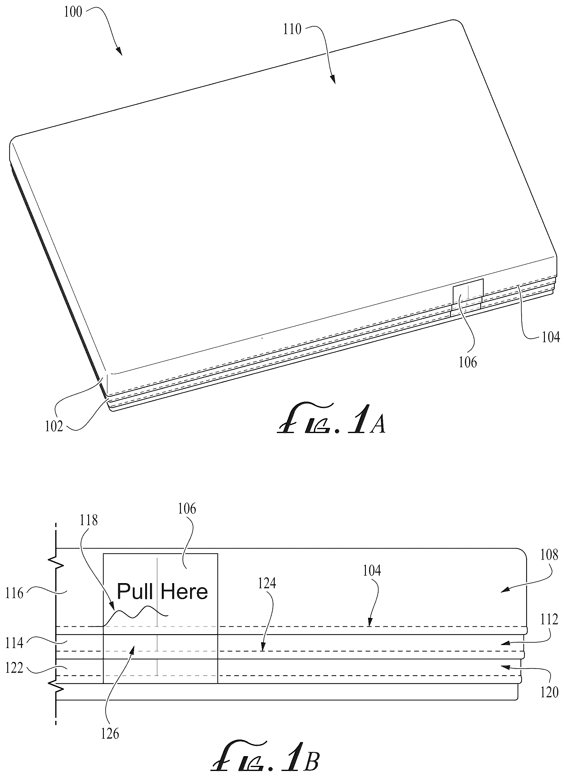 Patent US12616321 — Mattress cover with removable fabric layers — Figure 1