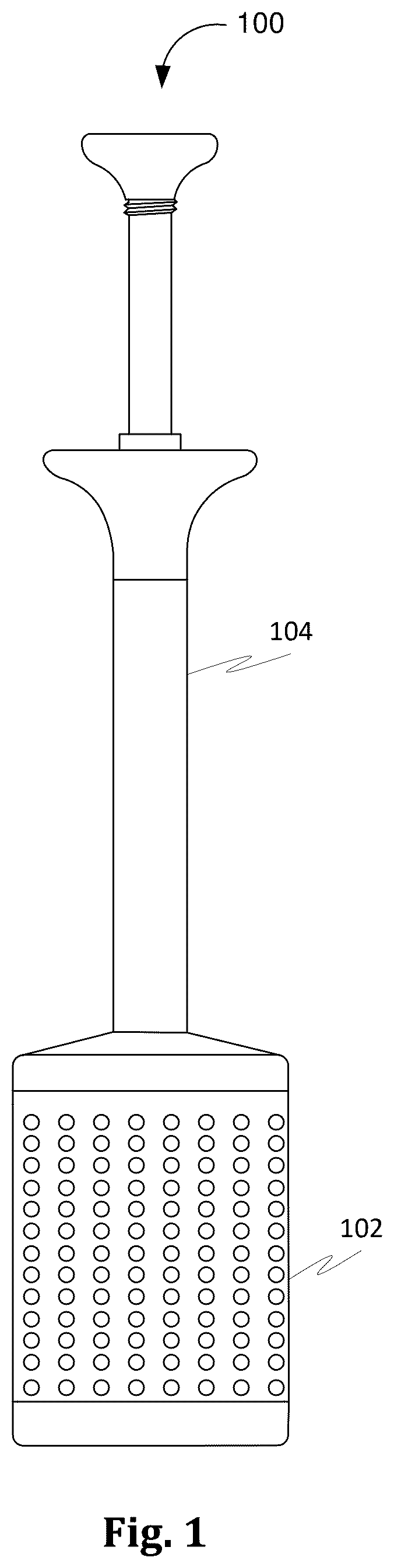 Patent US12616328 — Apparatus facilitating brewing of beverages in a container — Figure 1