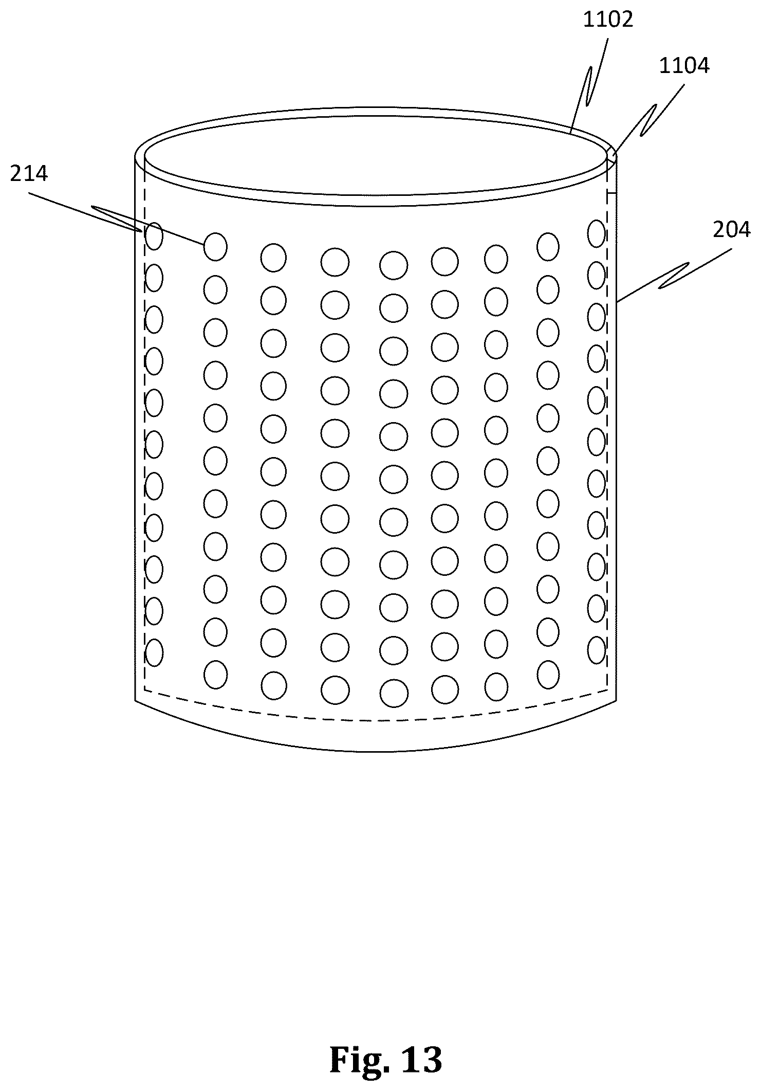 Patent US12616328 Figure 13 – Apparatus facilitating brewing of beverages in a container