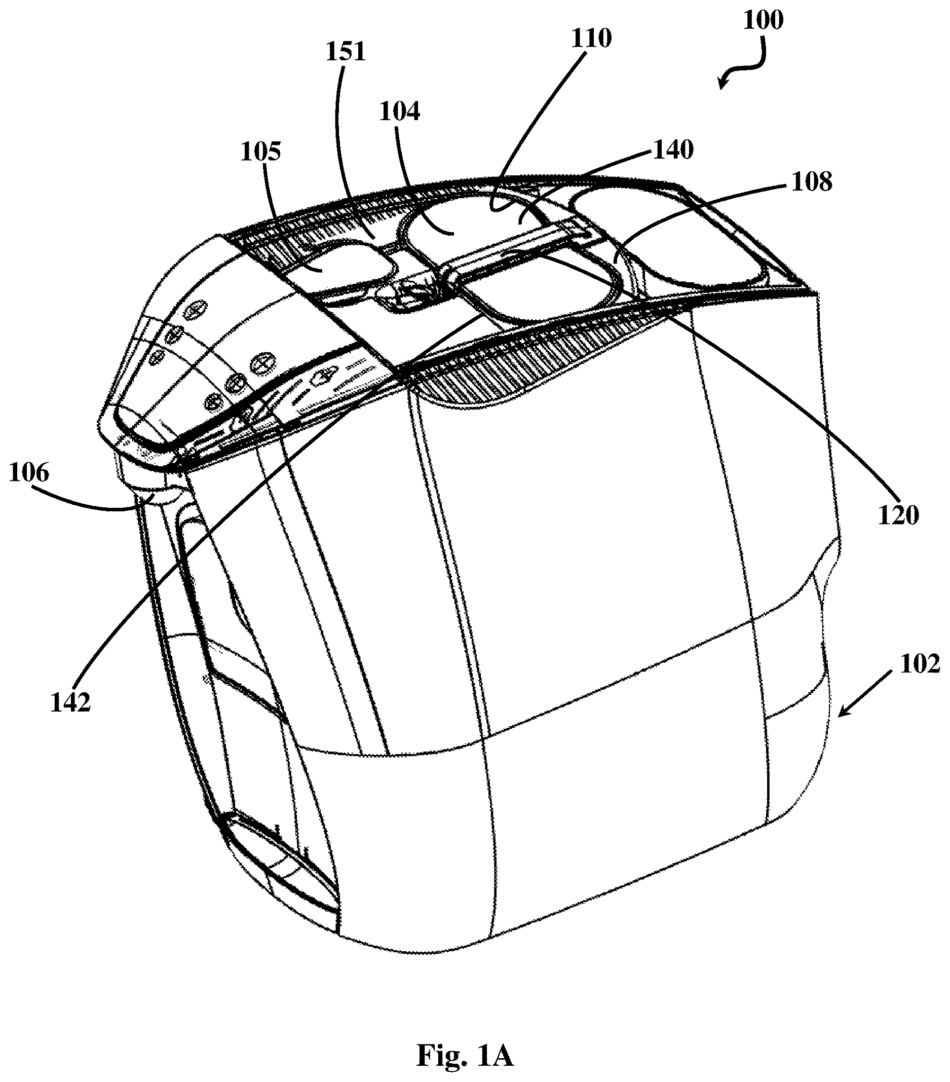 Patent US12616333 — Cartridge extraction unit for water purifier — Figure 1
