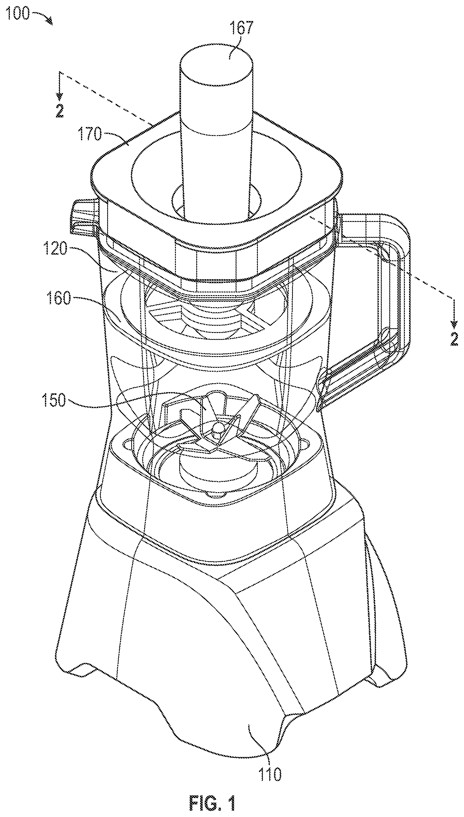 Patent US12616340 — Blender — Figure 1