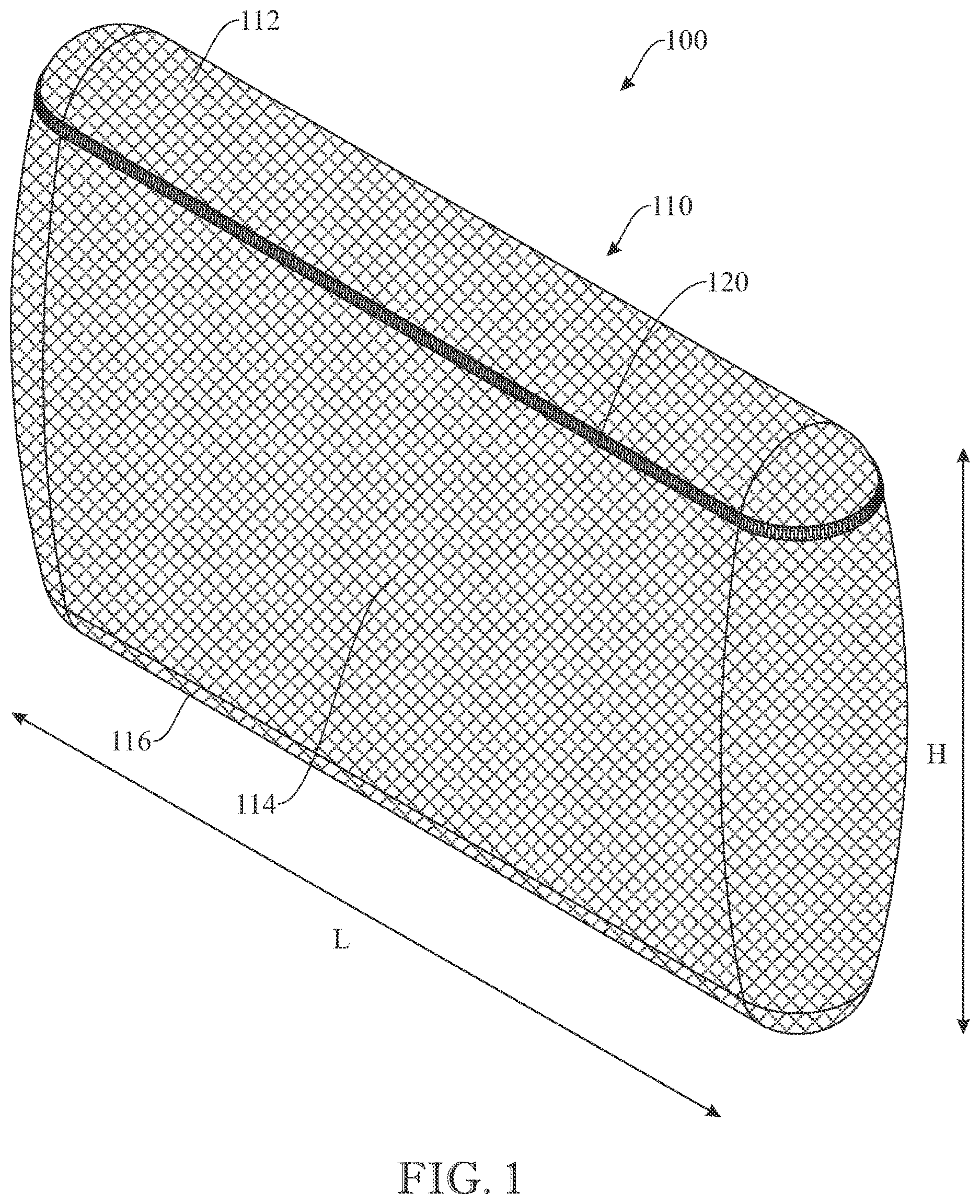 Patent US12616341 — Weighted device for buoyancy prevention and a method for use thereof — Figure 1