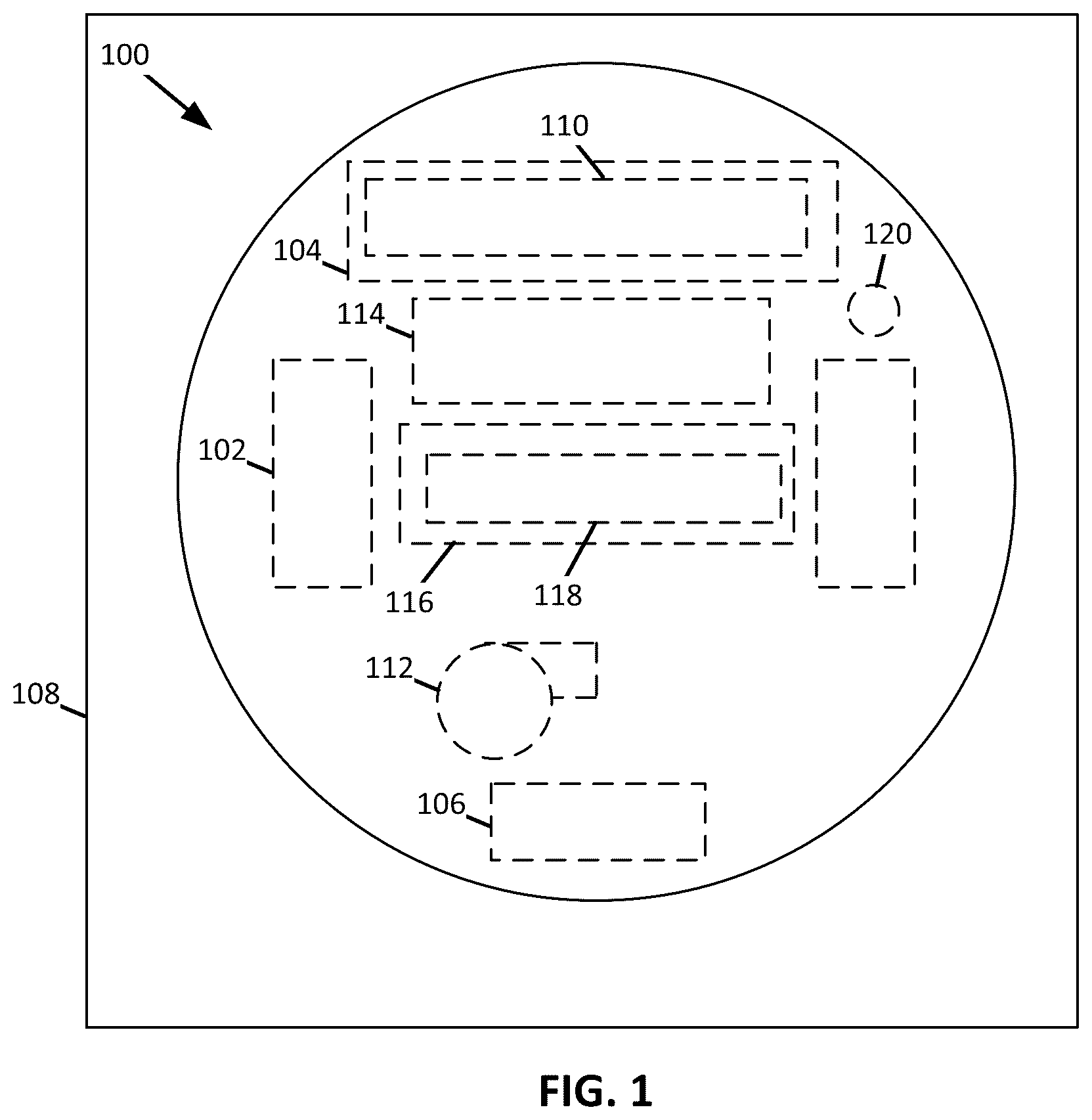 Patent US12616346 — Robotic cleaner — Figure 1