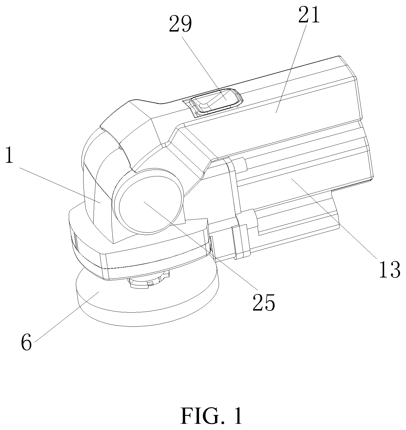 Patent US12616347 — Bidirectional cleaning machine — Figure 1