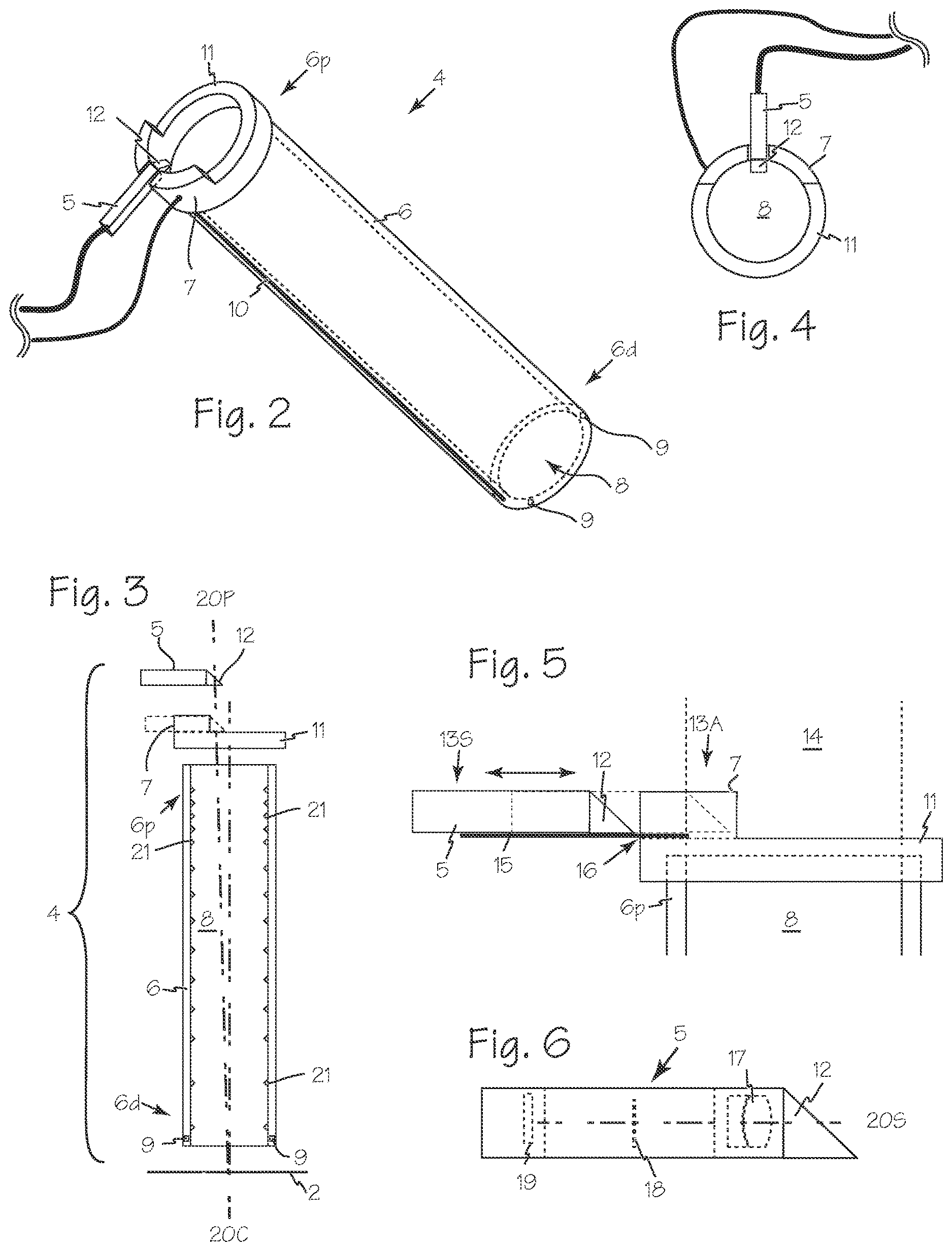 Patent US12616359 Figure 2 – Cannula and obturator with a transparent tip with an opaque component