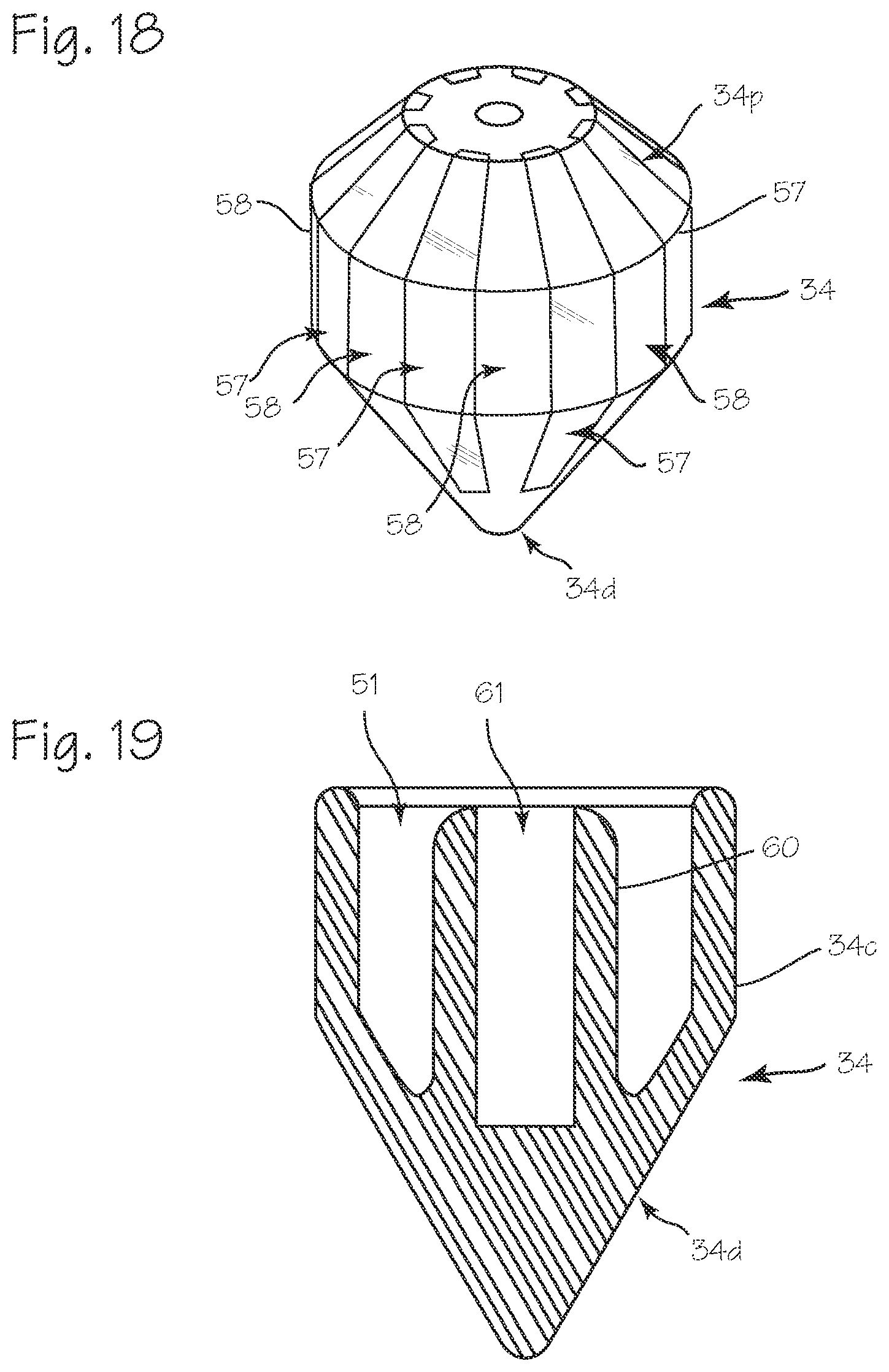 Patent US12616359 Figure 9 – Cannula and obturator with a transparent tip with an opaque component