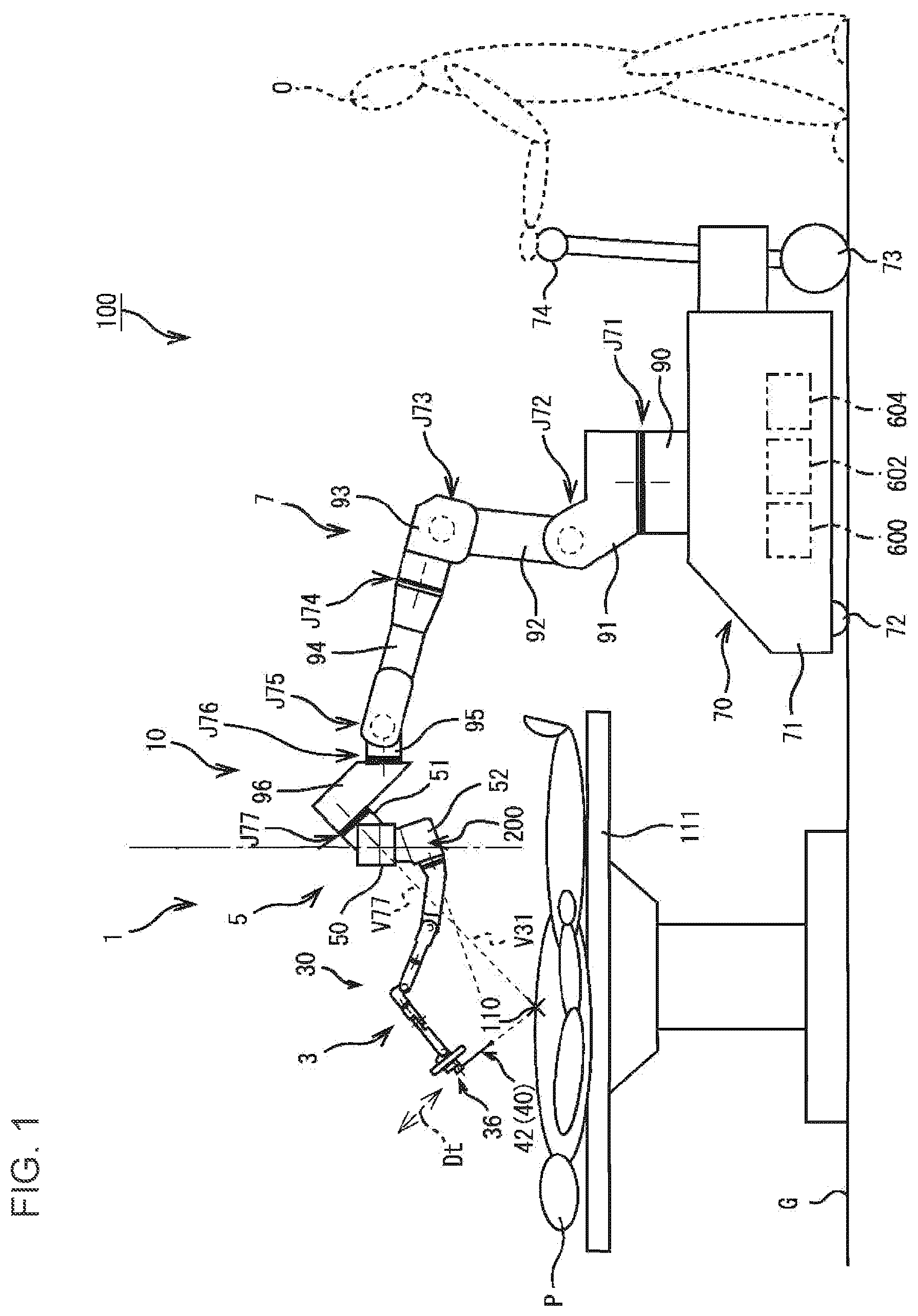 Patent US12616360 — Manipulator arm and patient-side system for surgical system — Figure 1