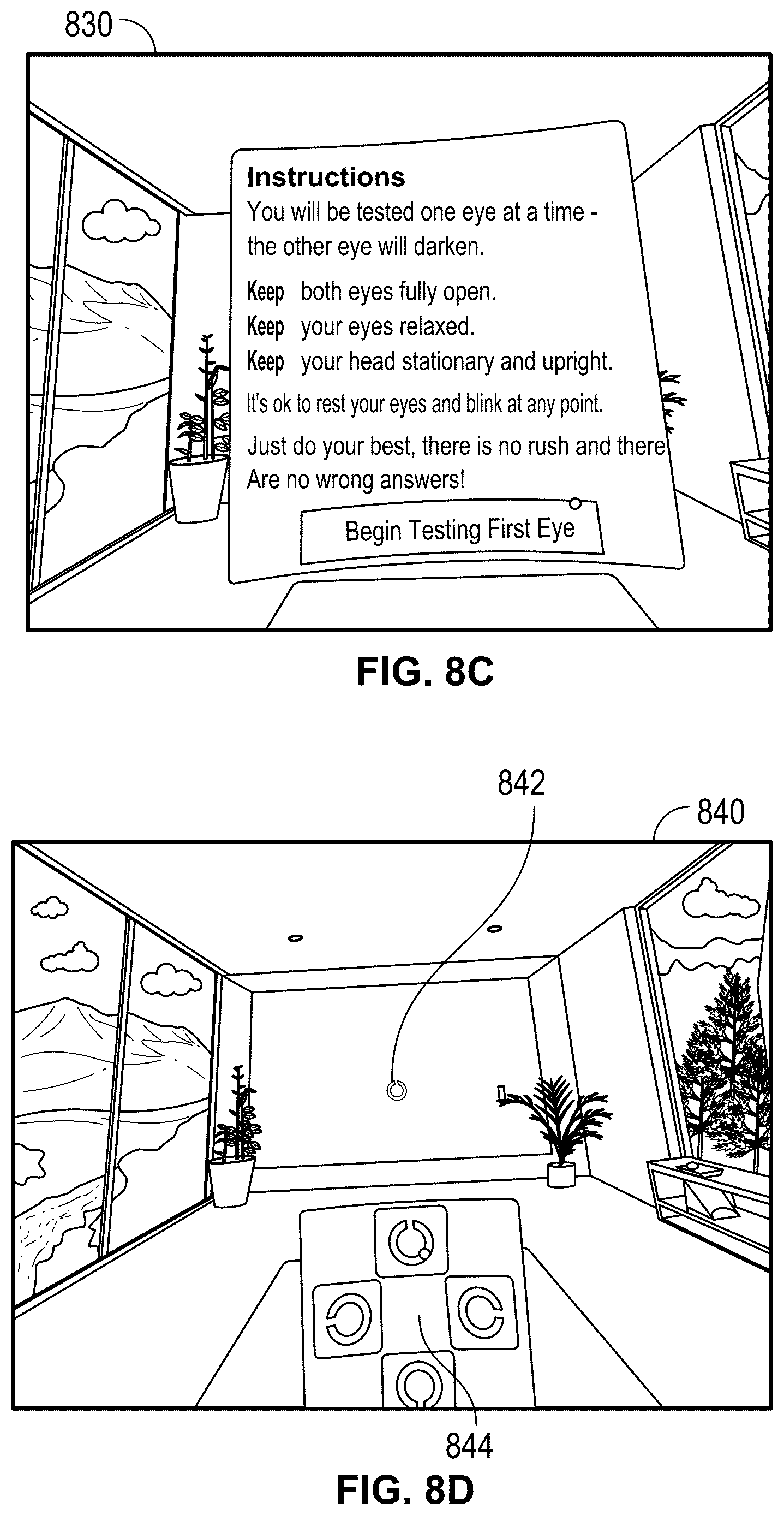 Patent US12616365 Figure 10 – Methods and systems for implementing virtual vision test for night vision and glare sensitivity