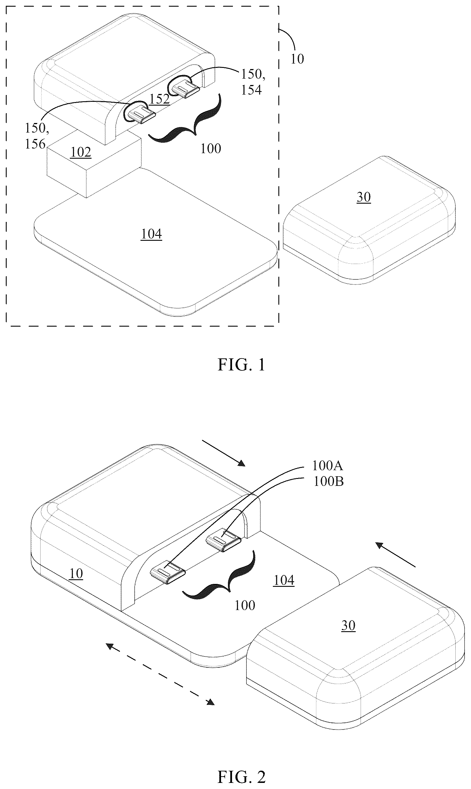 Patent US12616406 — Electronic apparatus, bio-signal measurement system and bio-signal coupling method — Figure 1