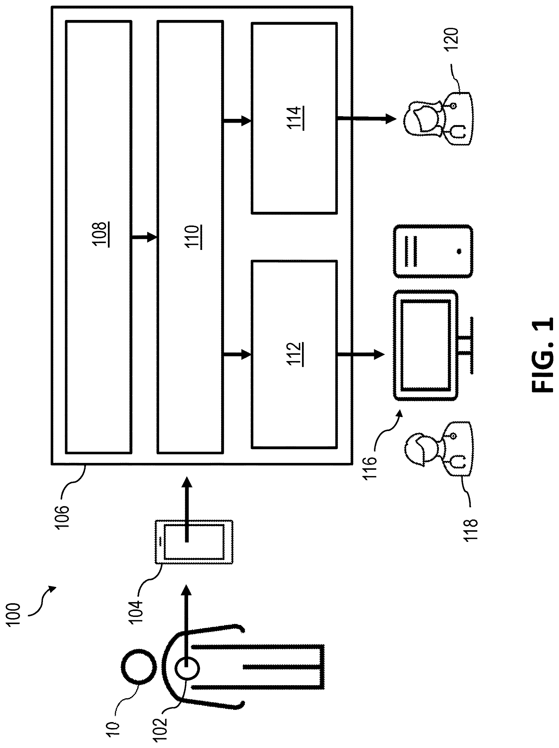 Patent US12616411 — Overriding longest RR intervals — Figure 1