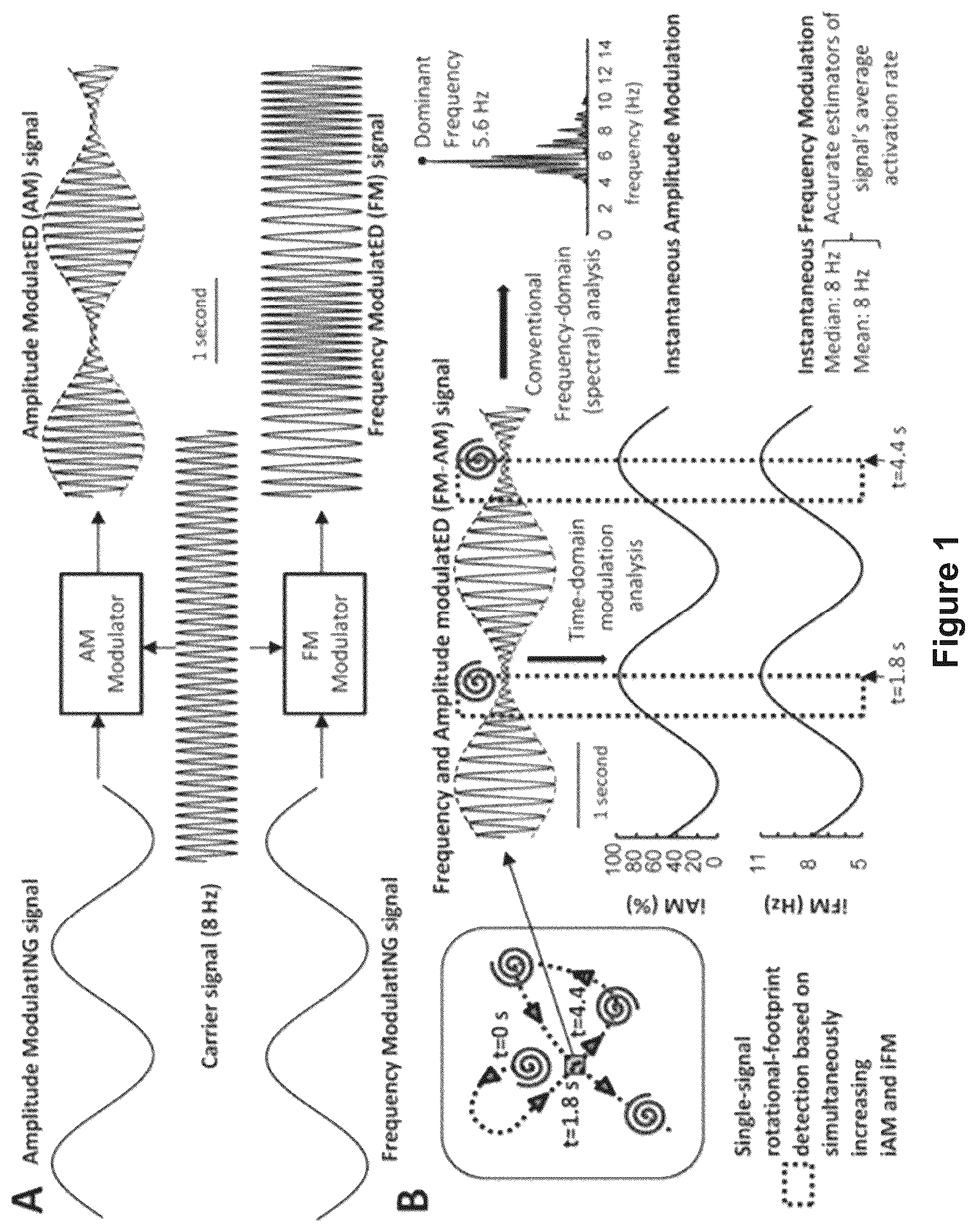 Patent US12616412 — Method for the identification of cardiac fibrillation drivers and/or the footprint of rotational activations using single optical or electrical signals without requiring panoramic simultaneous acquisition — Figure 1