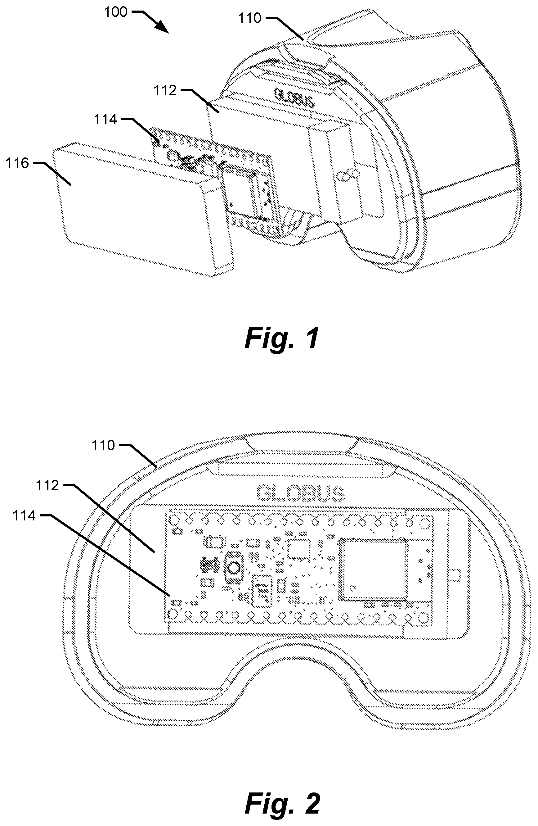 Patent US12616418 — Medical implants with circuits treating periprosthetic joint infection and other sensing — Figure 1