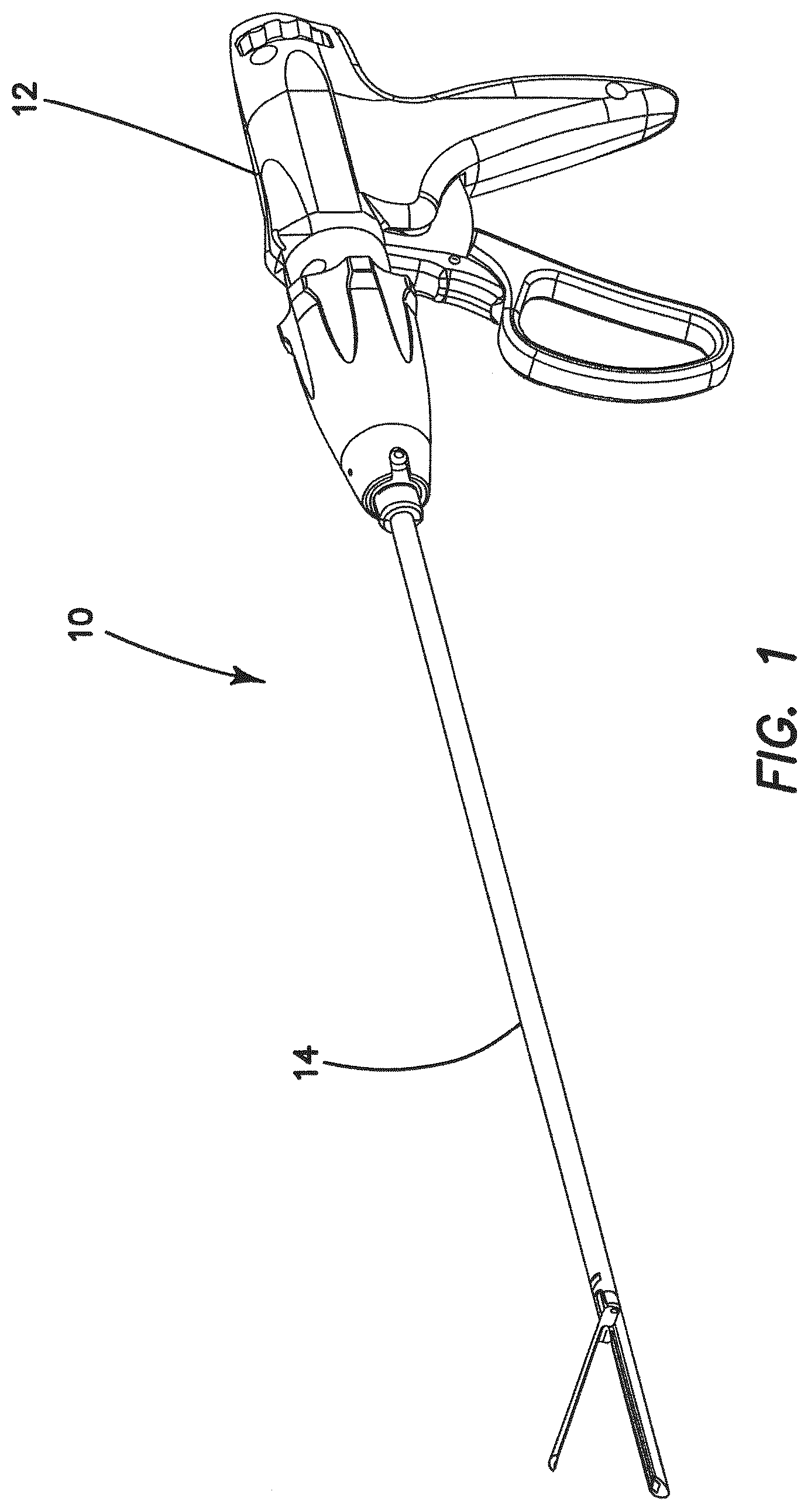 Patent US12616471 — Surgical stapler with partial pockets — Figure 1